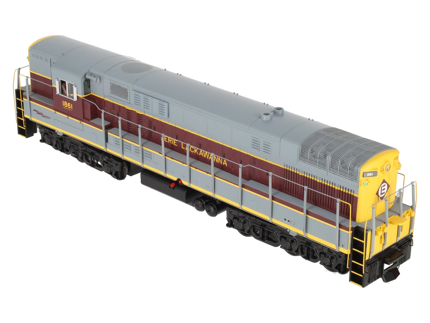 MTH 22-20381-2 O Erie Lackawanna FM Trainmaster Diesel Engine #1861 w/PS3(2Rail) LN/Box