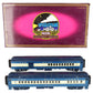MTH 20-4121 O Jersey Central 70' Combine/Diner Car Set (Set of 2) - 2 Rail EX/Box
