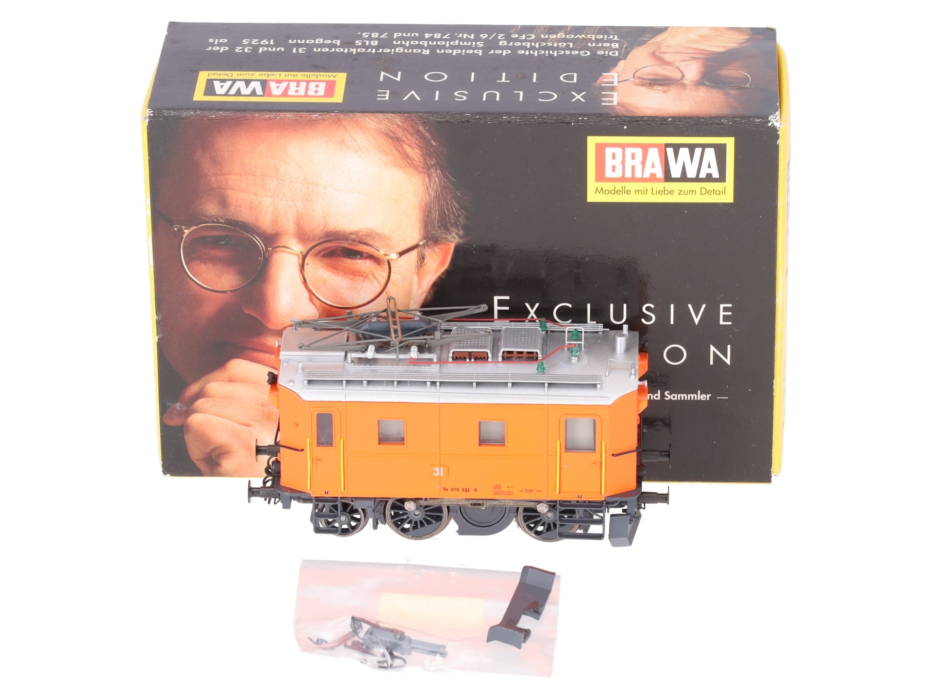 Brawa 0570 HO Scale BLS Te 2/3 Electric Locomotive #31 EX/Box