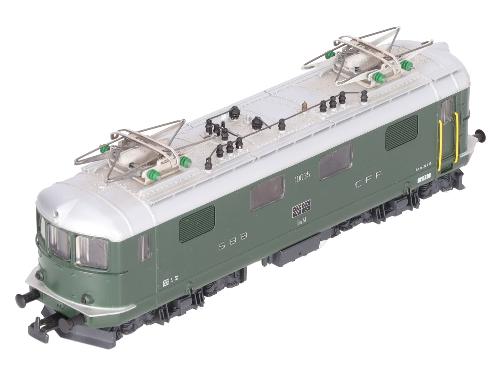 HAG 221 HO SBB Re 4/4 I Gleichstrom Electric Locomotive #10035 EX/Box