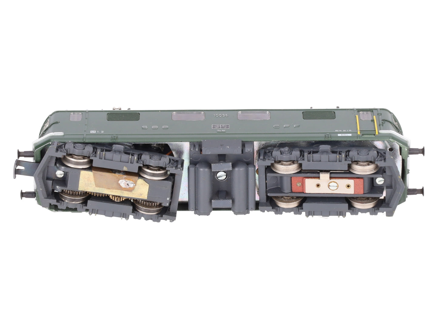 HAG 221 HO SBB Re 4/4 I Gleichstrom Electric Locomotive #10035 EX/Box