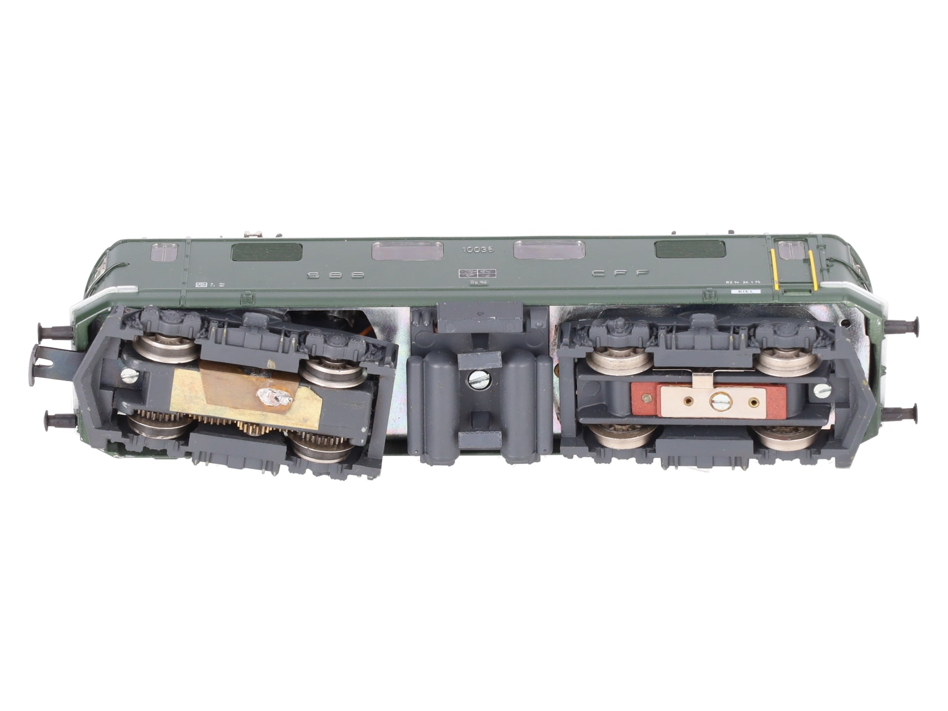 HAG 221 HO SBB Re 4/4 I Gleichstrom Electric Locomotive #10035 EX/Box