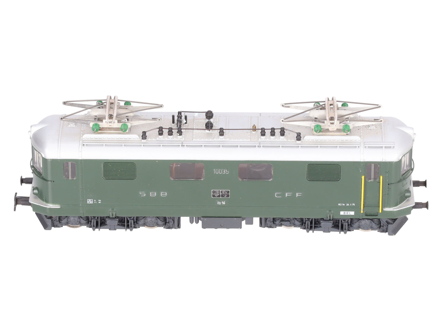 HAG 221 HO SBB Re 4/4 I Gleichstrom Electric Locomotive #10035 EX/Box