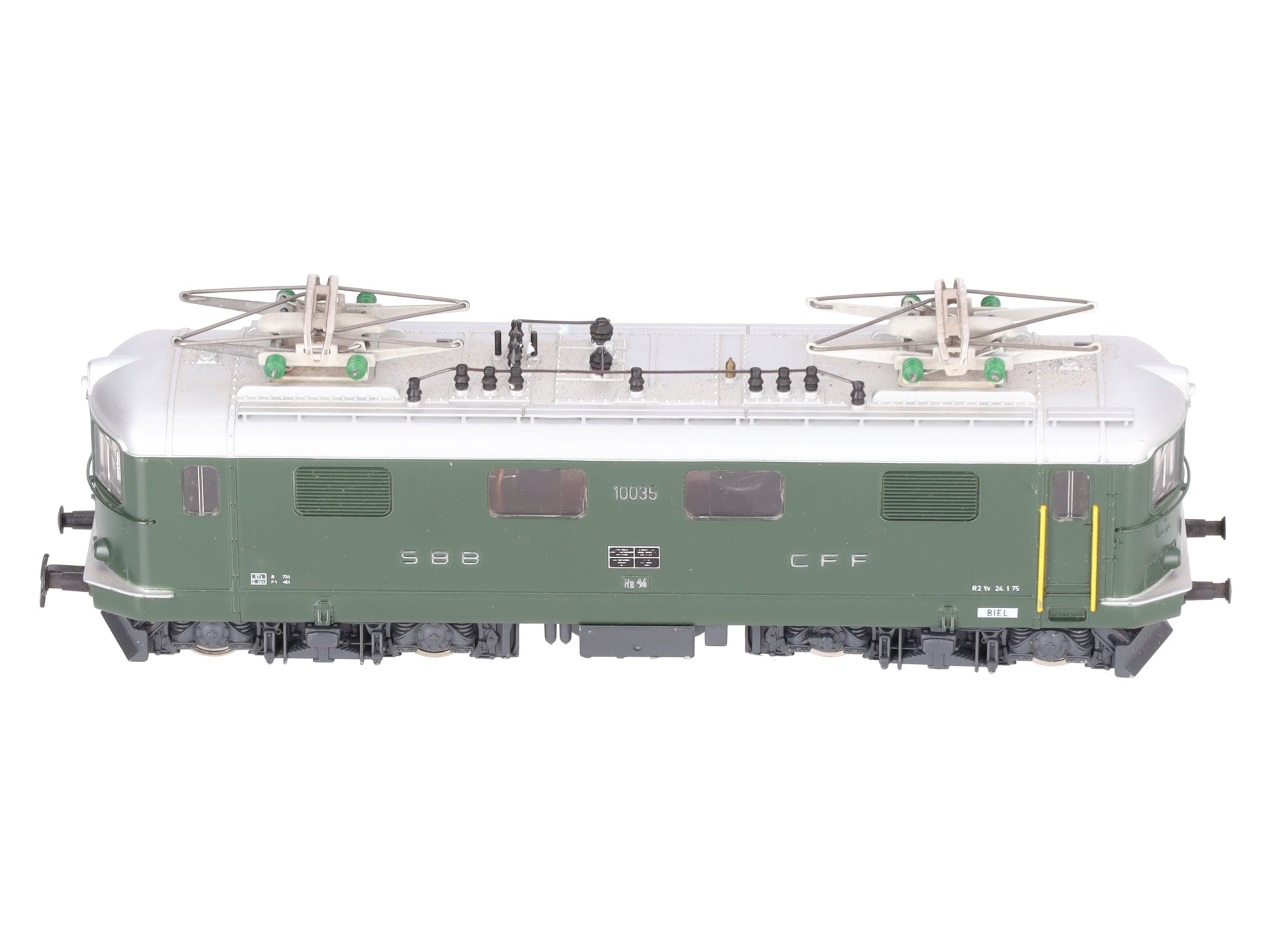 HAG 221 HO SBB Re 4/4 I Gleichstrom Electric Locomotive #10035 EX/Box