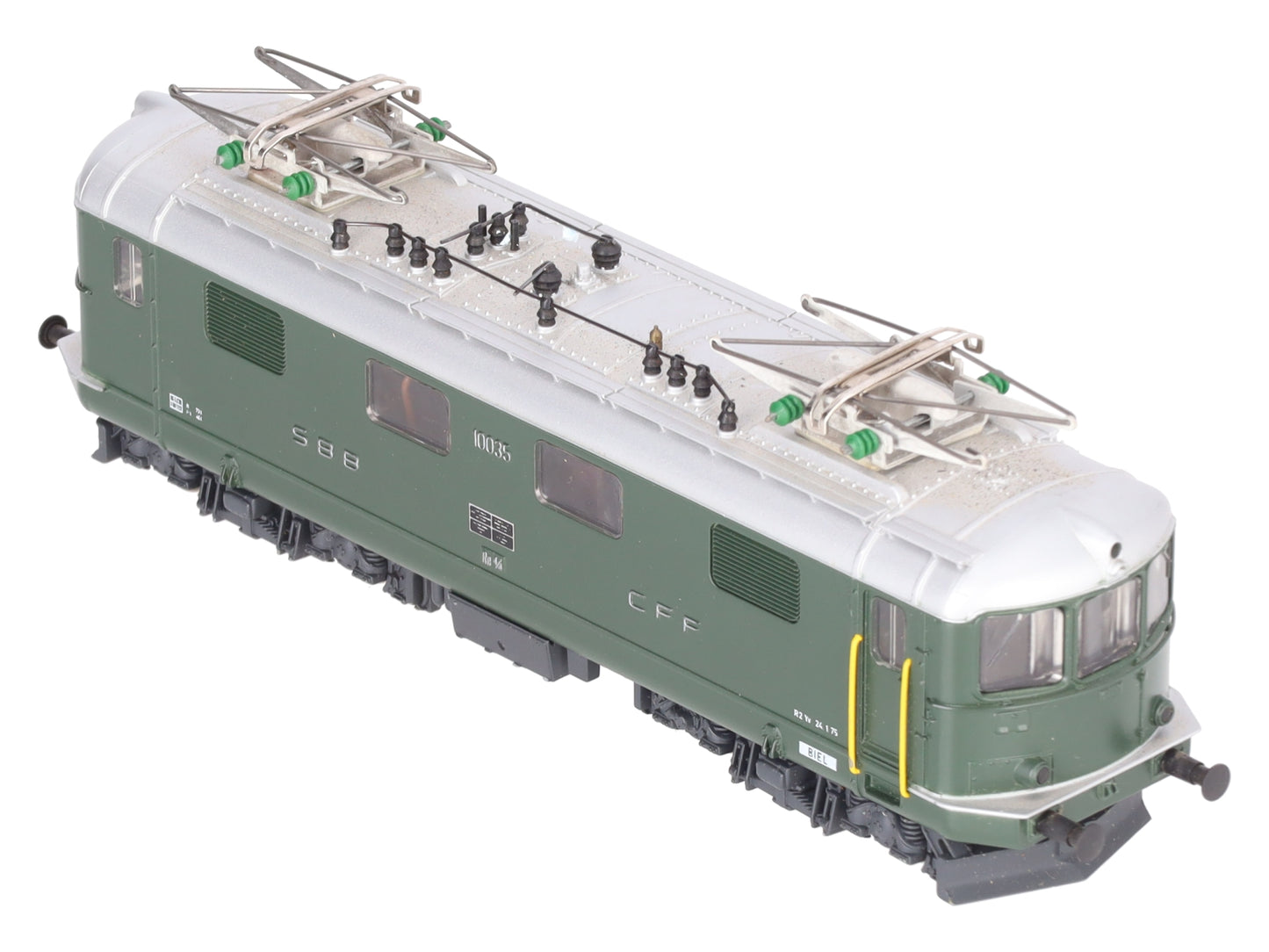 HAG 221 HO SBB Re 4/4 I Gleichstrom Electric Locomotive #10035 EX/Box