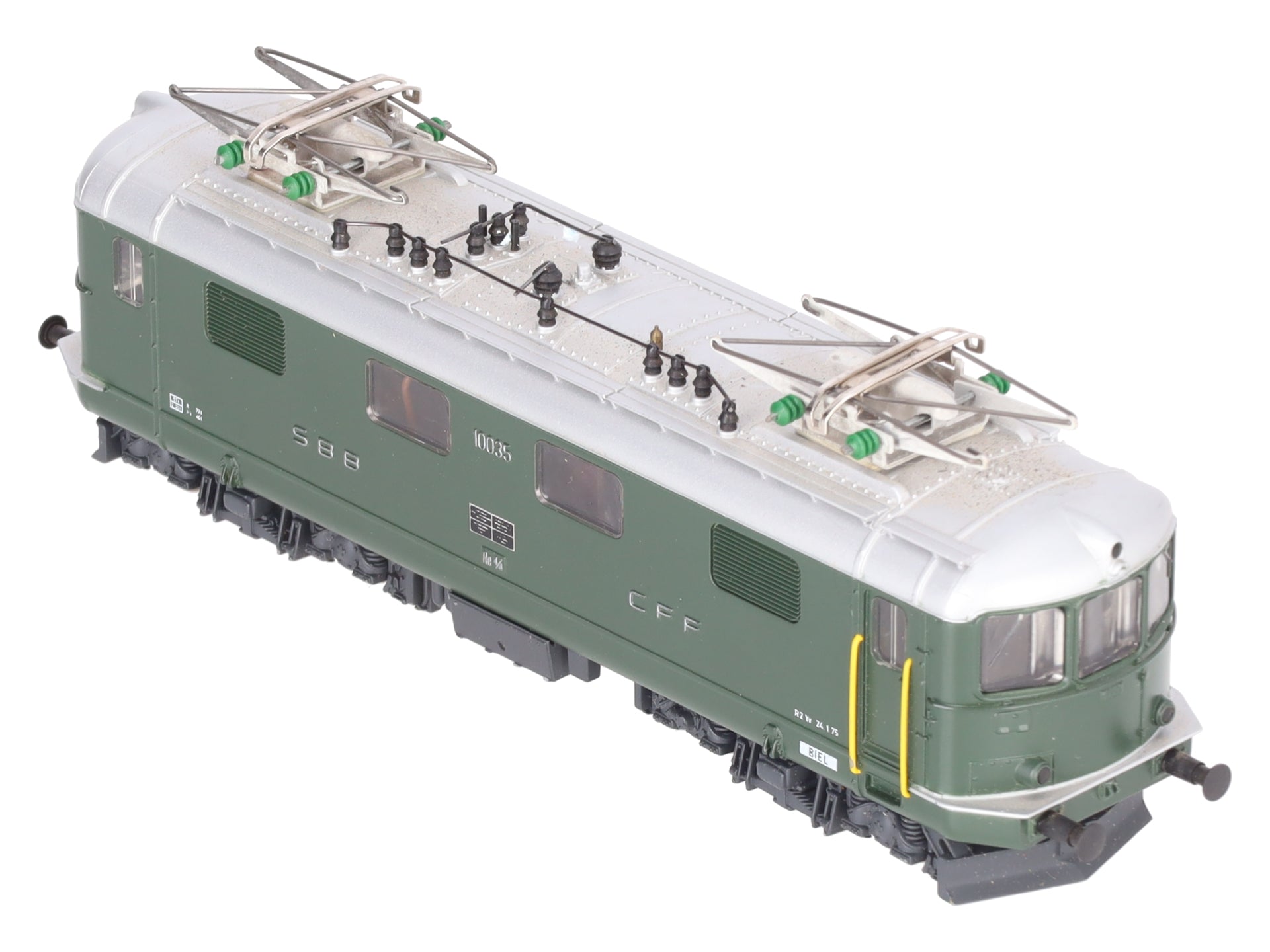 HAG 221 HO SBB Re 4/4 I Gleichstrom Electric Locomotive #10035 EX/Box