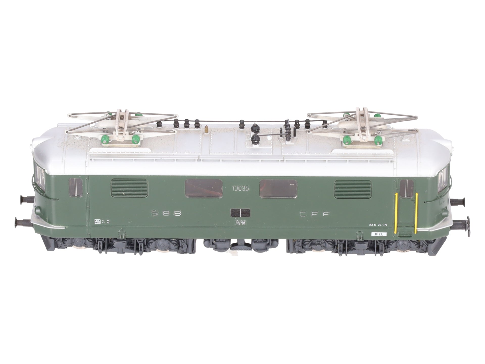HAG 221 HO SBB Re 4/4 I Gleichstrom Electric Locomotive #10035 EX/Box