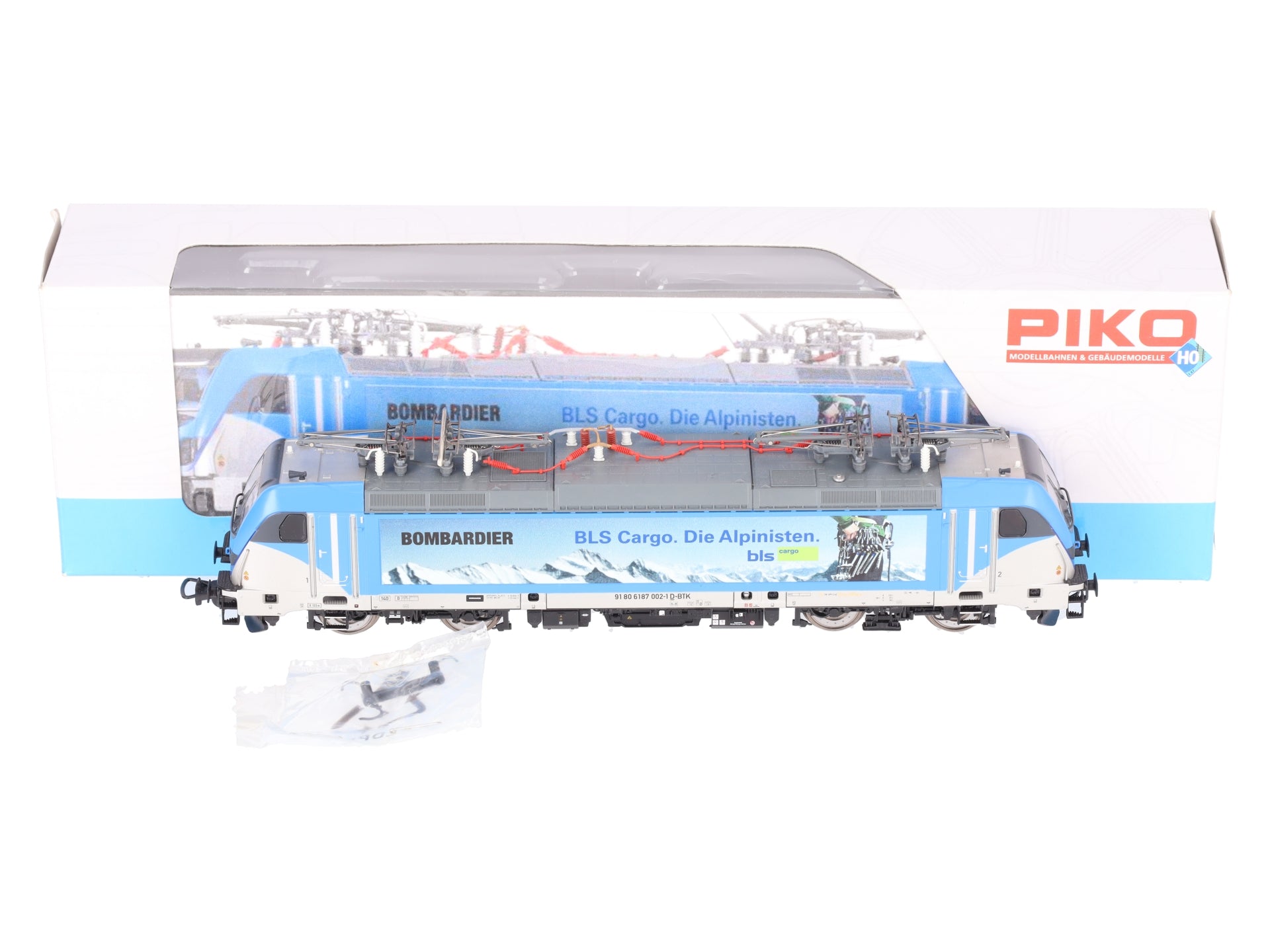 Piko 51562 HO BLS Cargo Bombardier Electric Locomotive EX/Box
