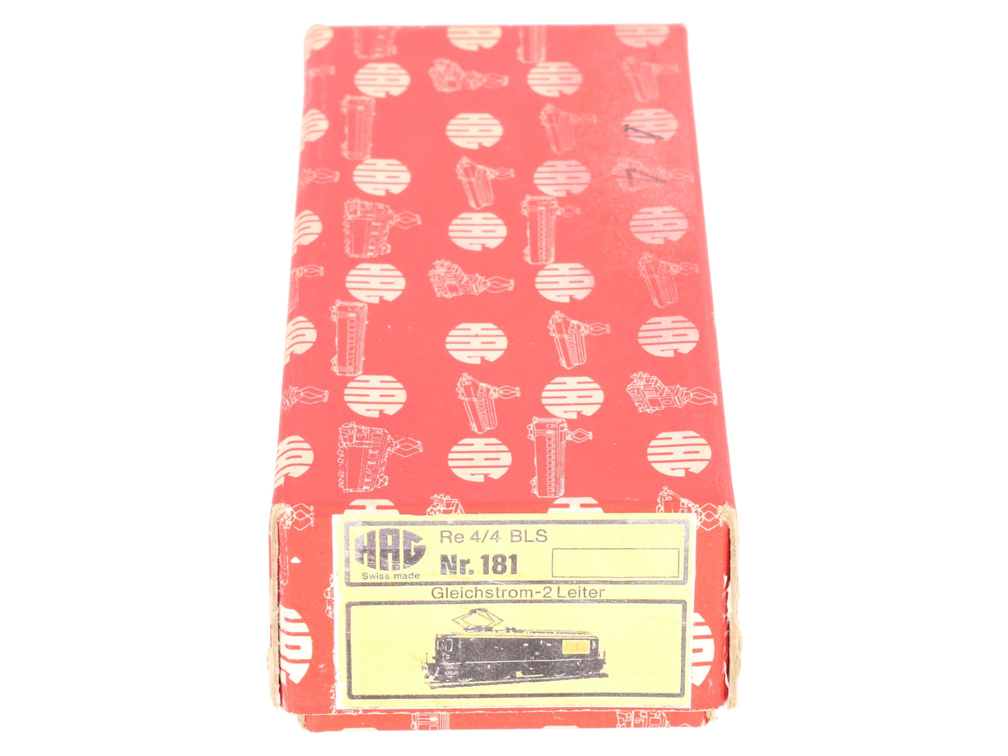 HAG 181 HO Scale BLS RE 4/4 Electric Locomotive #261 EX/Box