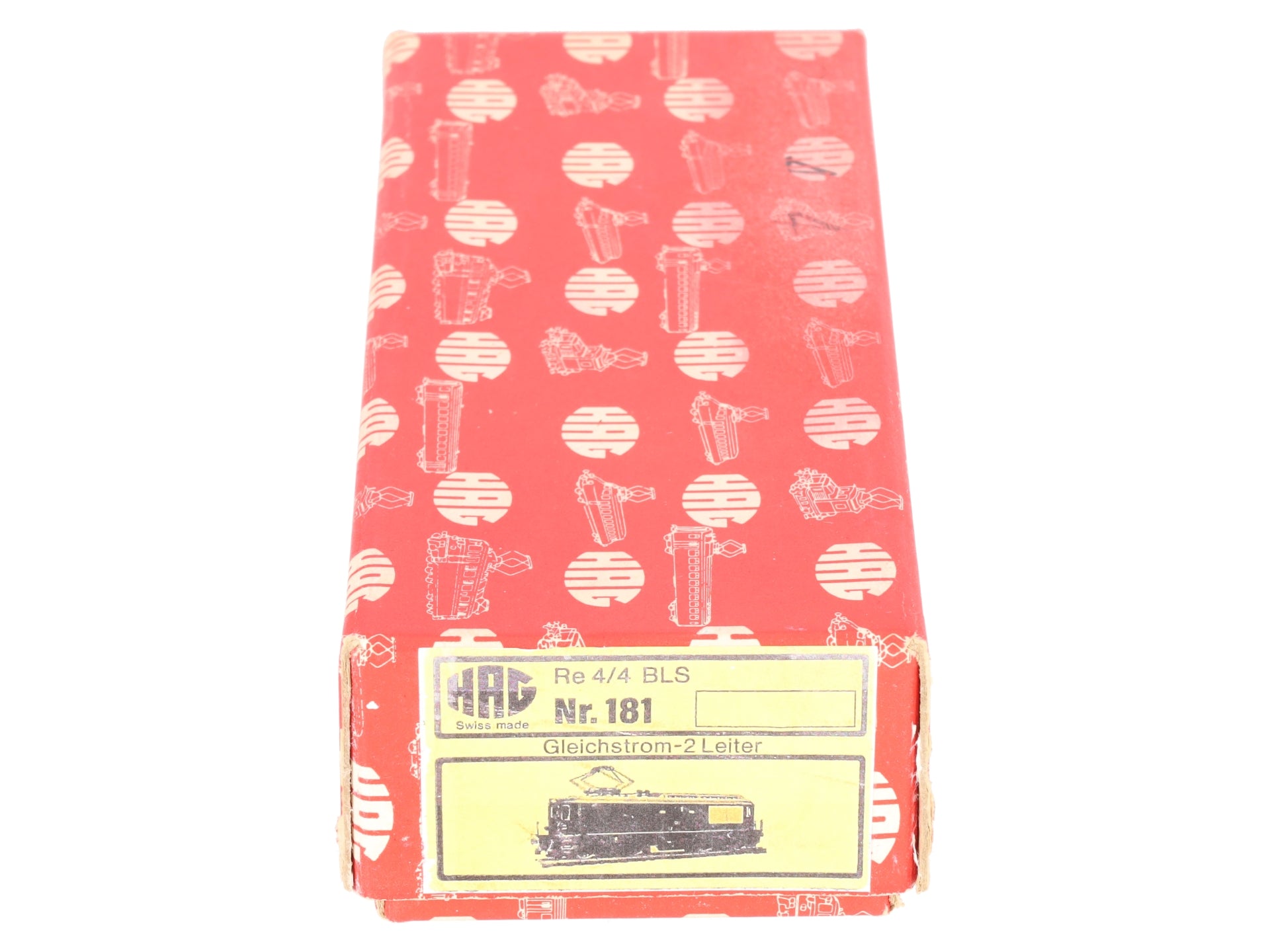 HAG 181 HO Scale BLS RE 4/4 Electric Locomotive #261 EX/Box