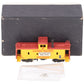 Hallmark Models N Scale BRASS Union Pacific Riveted Steel Caboose - Painted/Box