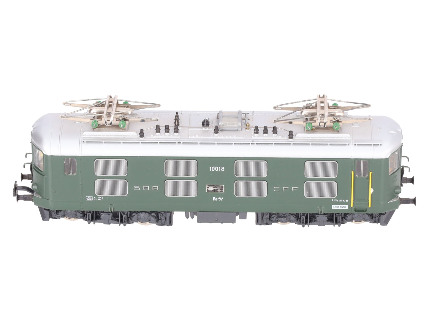 HAG 226 HO Scale SBB Gleichstrom Re 4/4 I Series Electric Locomotive #10018 EX/Box