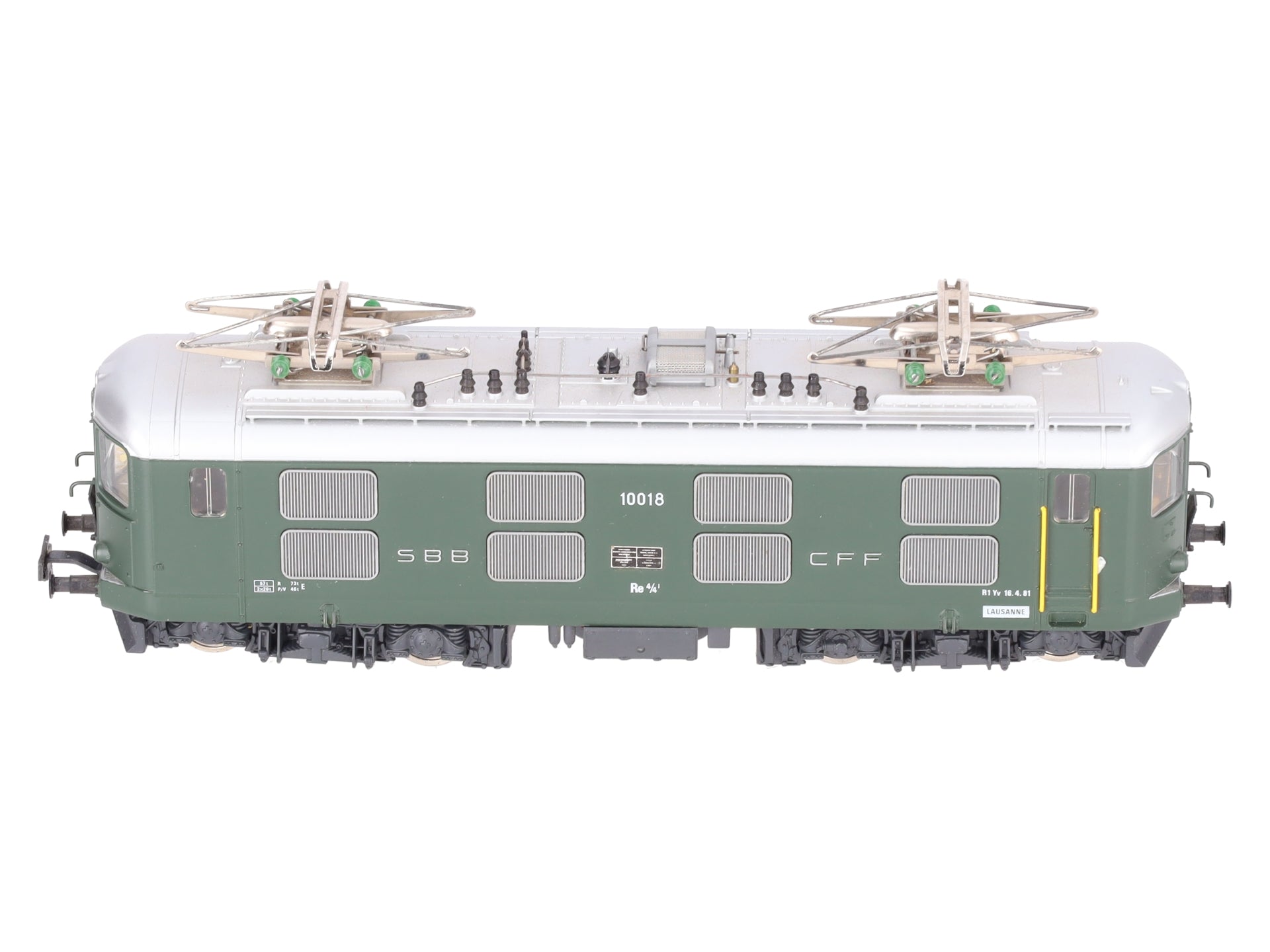 HAG 226 HO Scale SBB Gleichstrom Re 4/4 I Series Electric Locomotive #10018 EX/Box