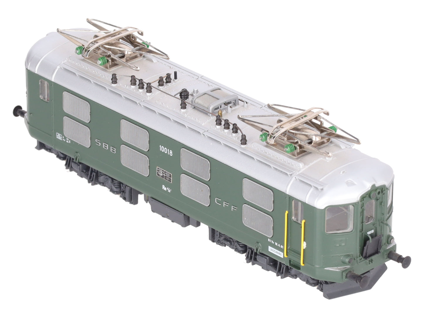 HAG 226 HO Scale SBB Gleichstrom Re 4/4 I Series Electric Locomotive #10018 EX/Box