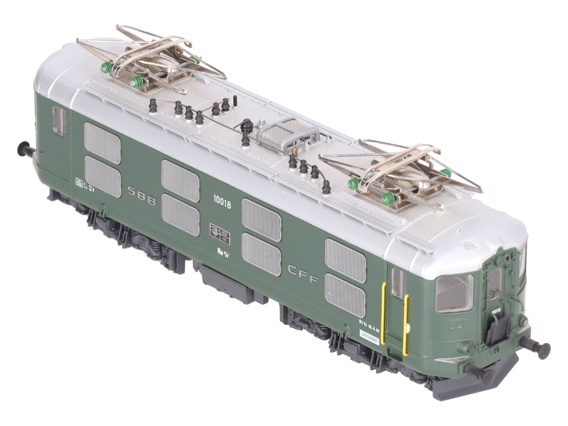 HAG 226 HO Scale SBB Gleichstrom Re 4/4 I Series Electric Locomotive #10018 EX/Box