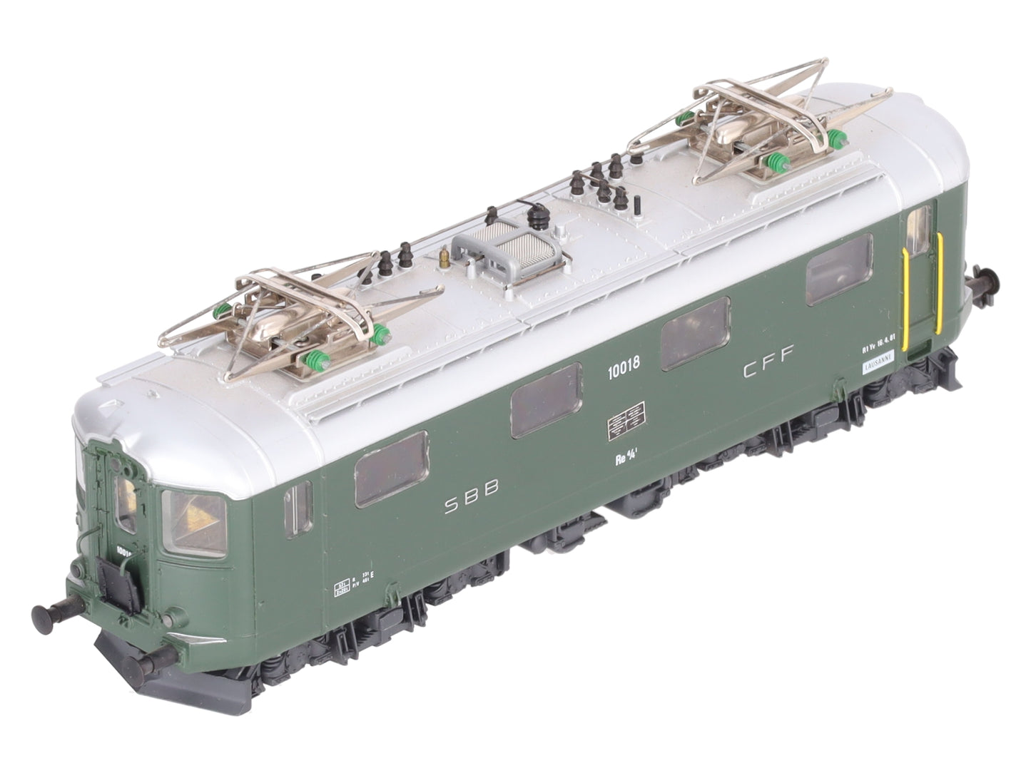HAG 226 HO Scale SBB Gleichstrom Re 4/4 I Series Electric Locomotive #10018 EX/Box