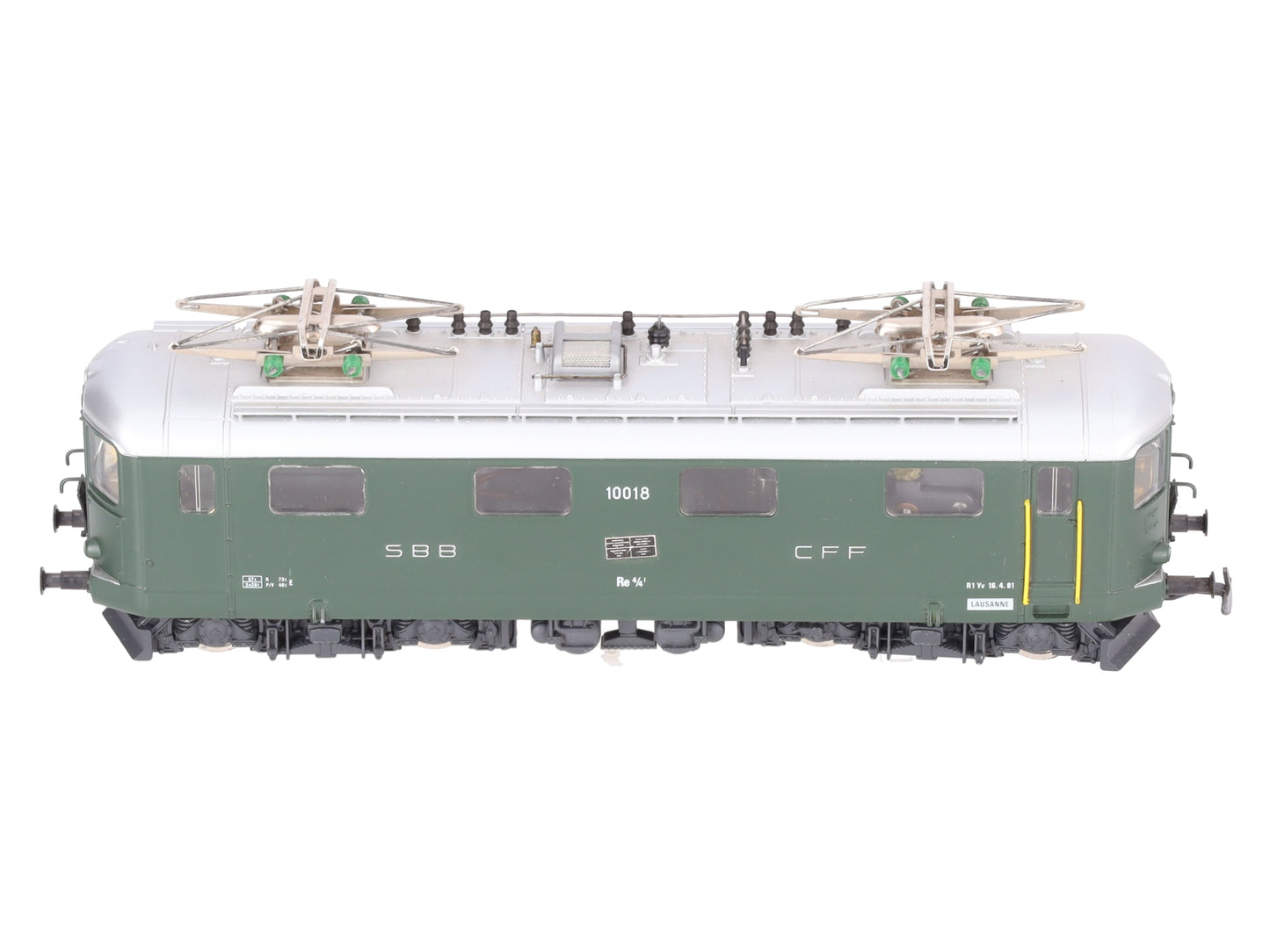 HAG 226 HO Scale SBB Gleichstrom Re 4/4 I Series Electric Locomotive #10018 EX/Box