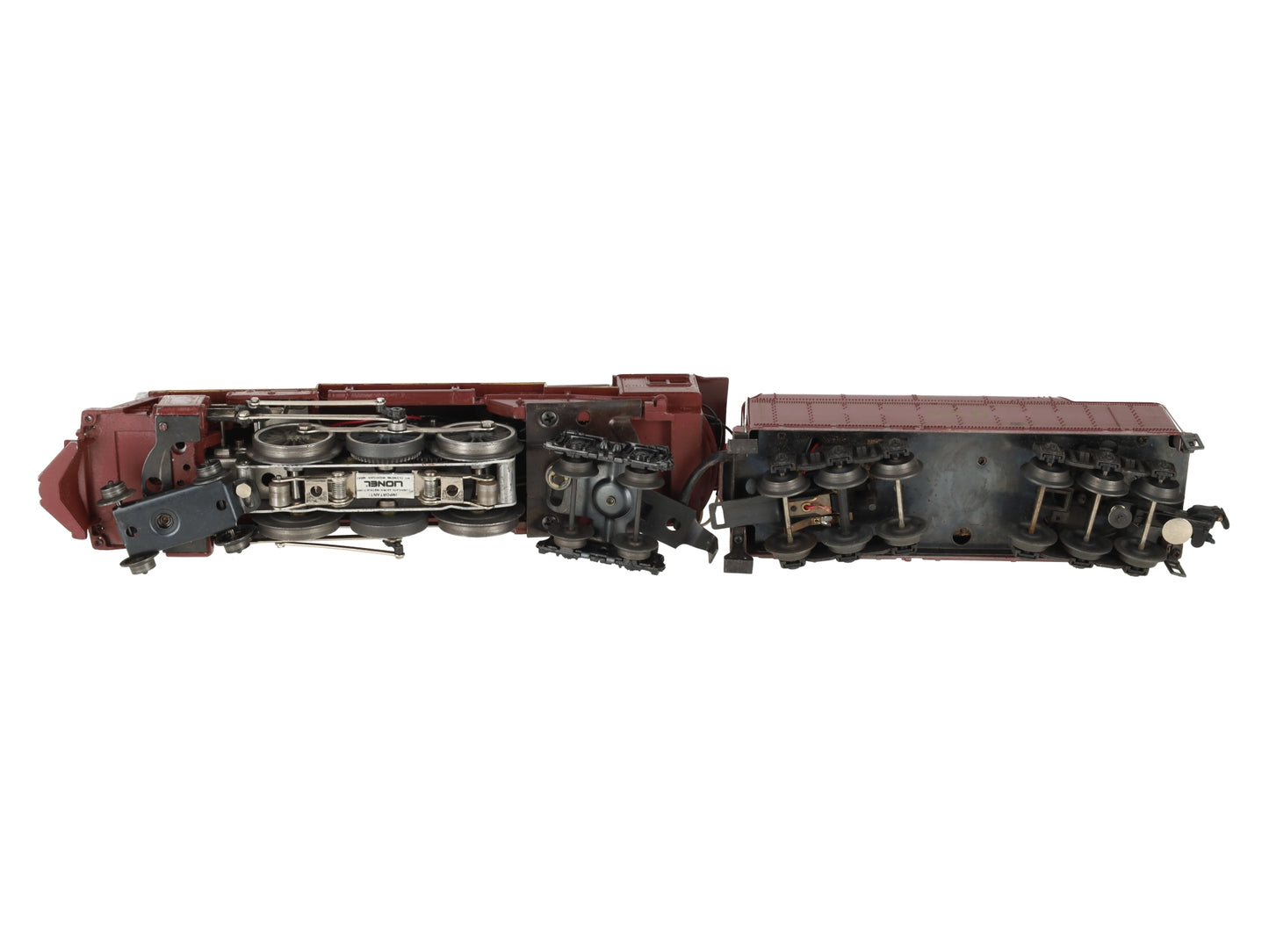 Lionel 6-8101 O Gauge Chicago & Alton 4-6-4 Steam Locomotive & Tender #659 VG