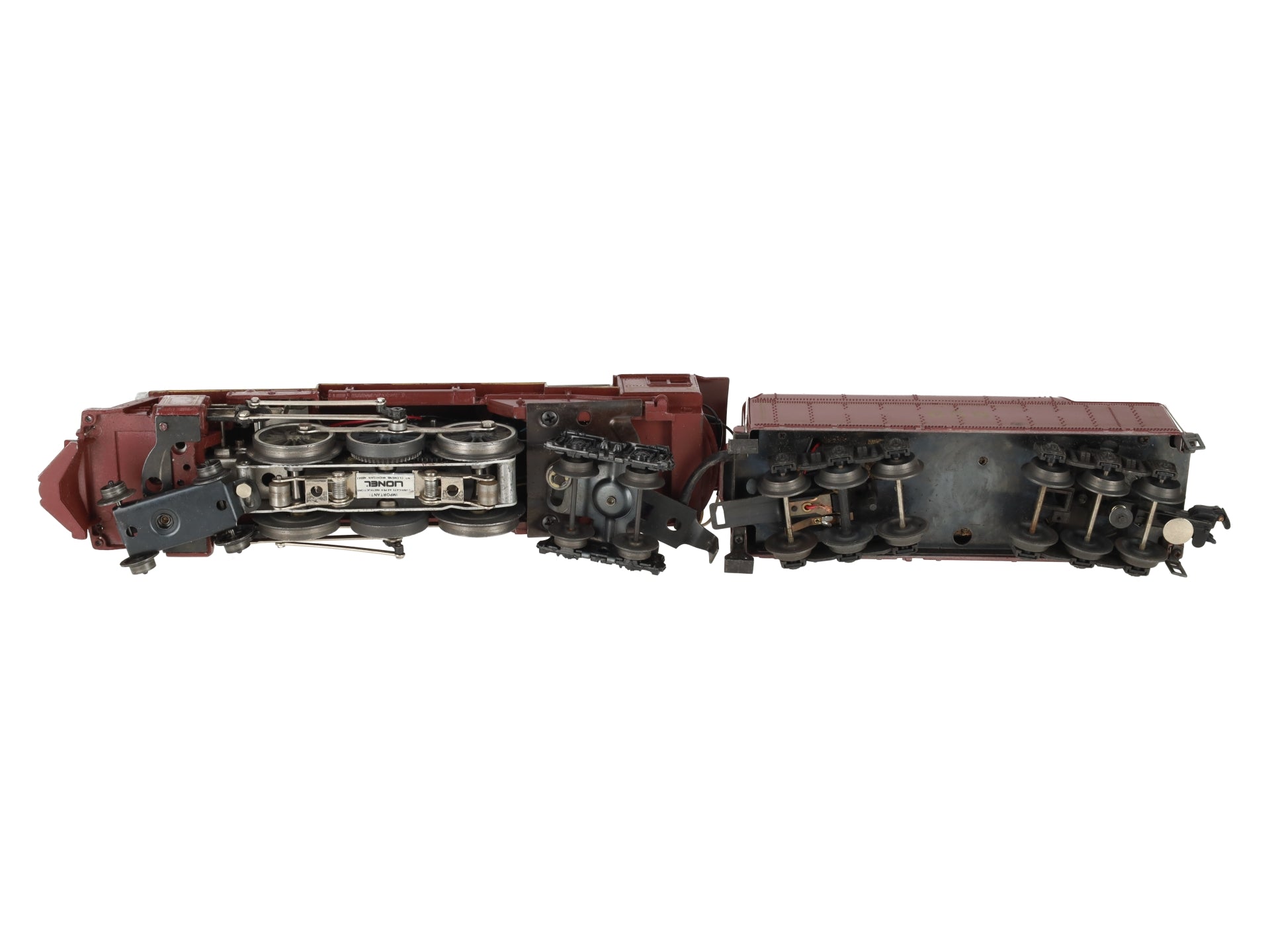 Lionel 6-8101 O Gauge Chicago & Alton 4-6-4 Steam Locomotive & Tender #659 VG
