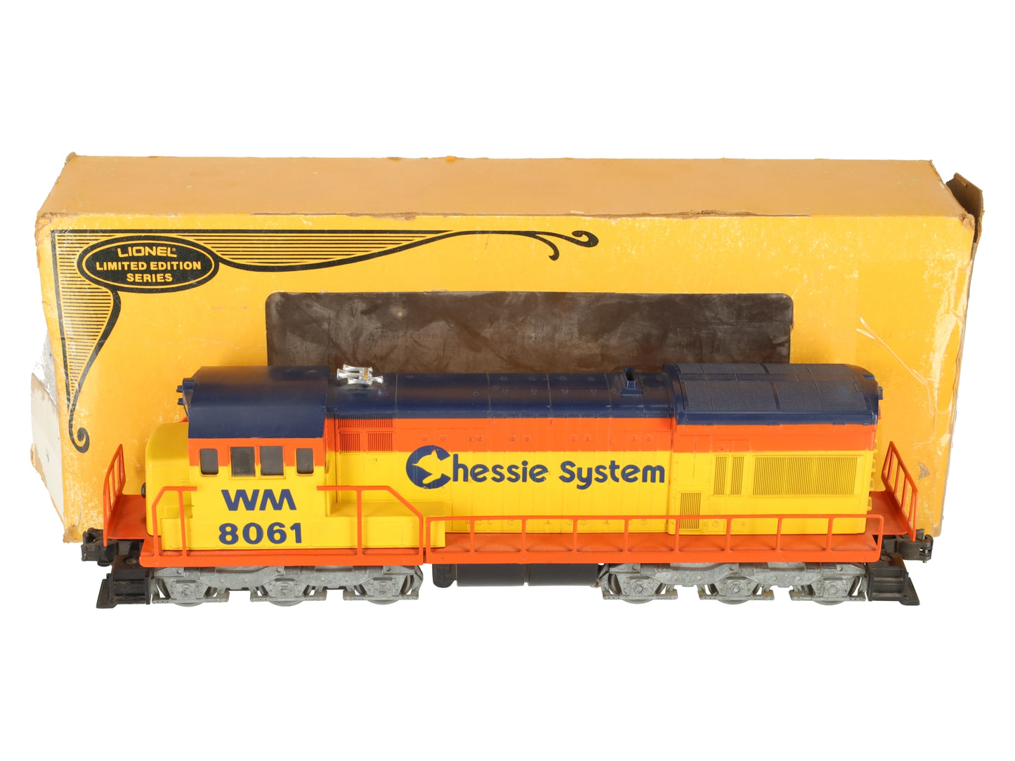 Lionel 6-8061 O Chessie Western Maryland U36C Powered Diesel Locomotive #8061 EX/Box