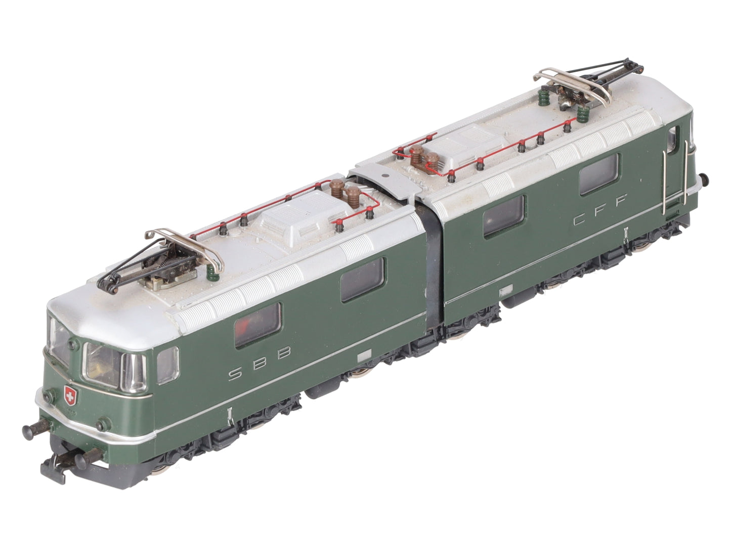 HAG 201 HO SBB Re 6/6 Electric Locomotive #11107 EX/Box