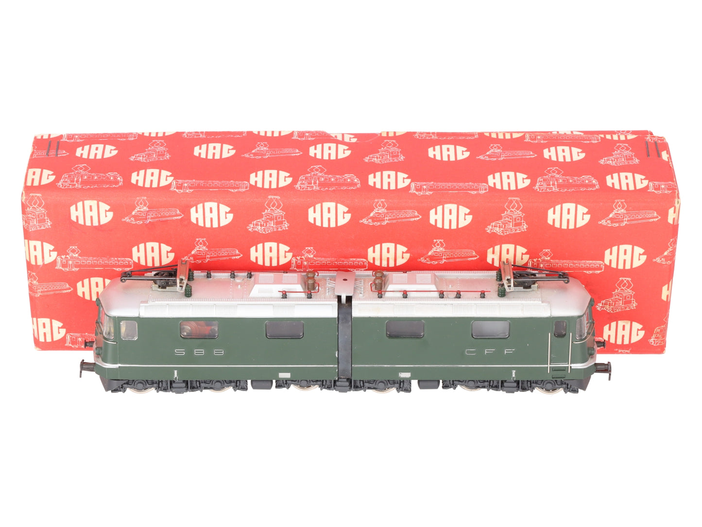 HAG 201 HO SBB Re 6/6 Electric Locomotive #11107 EX/Box