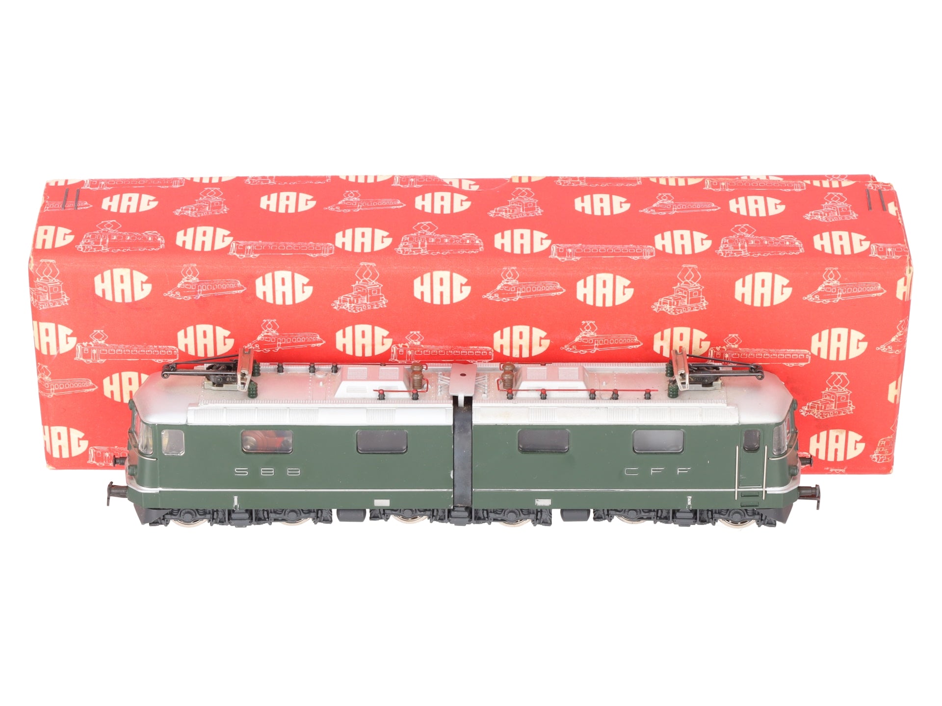 HAG 201 HO SBB Re 6/6 Electric Locomotive #11107 EX/Box