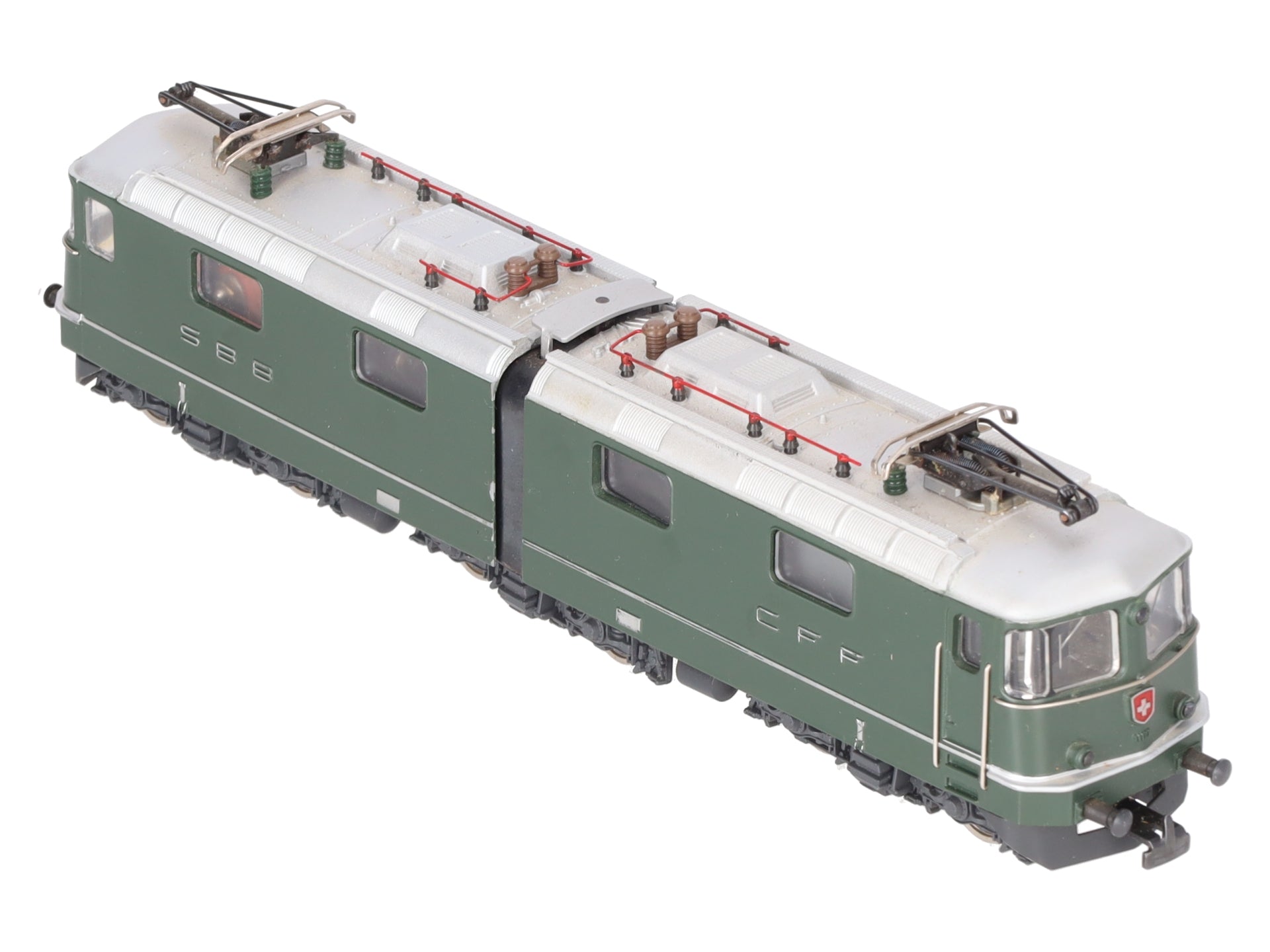 HAG 201 HO SBB Re 6/6 Electric Locomotive #11107 EX/Box