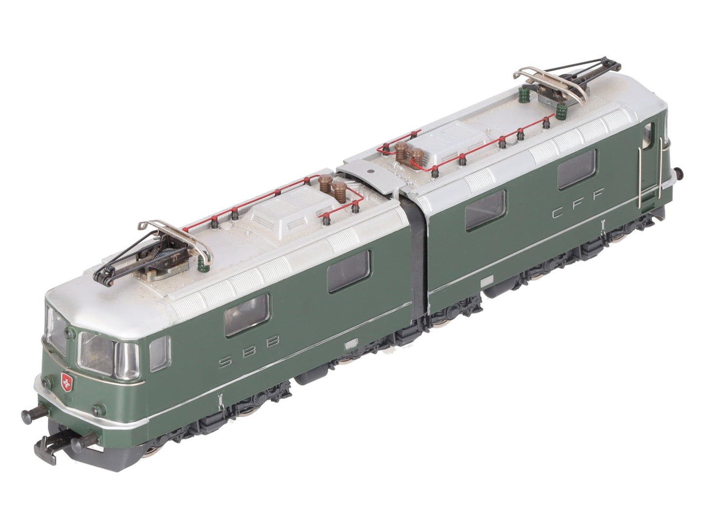 HAG 201 HO SBB Re 6/6 Electric Locomotive #11107 EX/Box