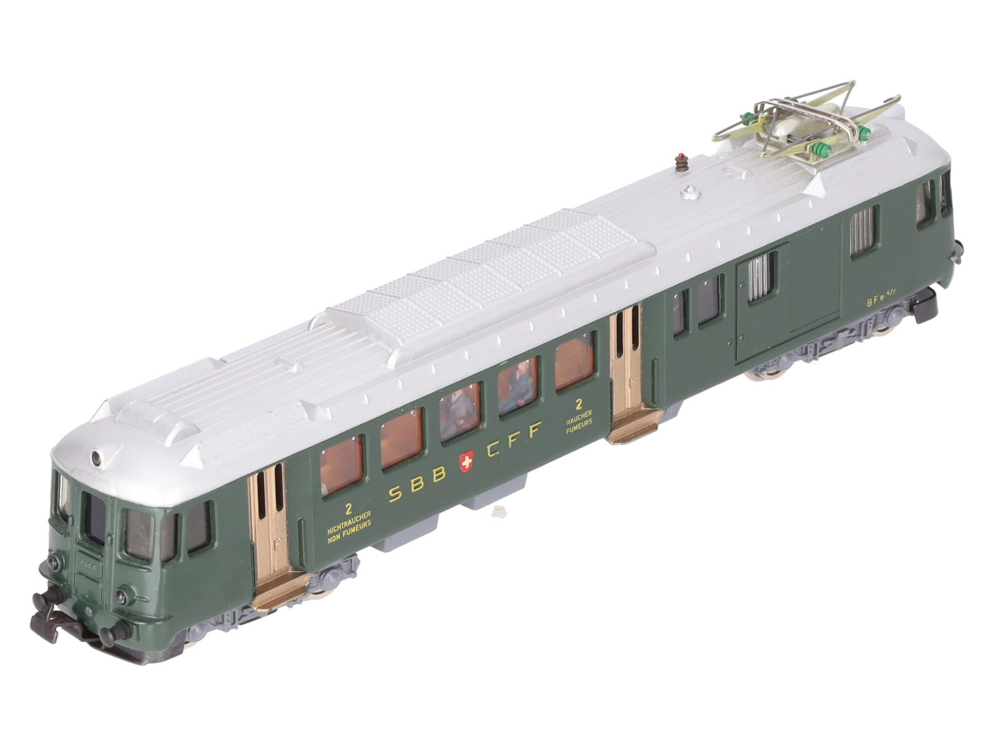 HAG 151 HO Scale SBB RBe Swiss Electric Locomotive #2 EX/Box