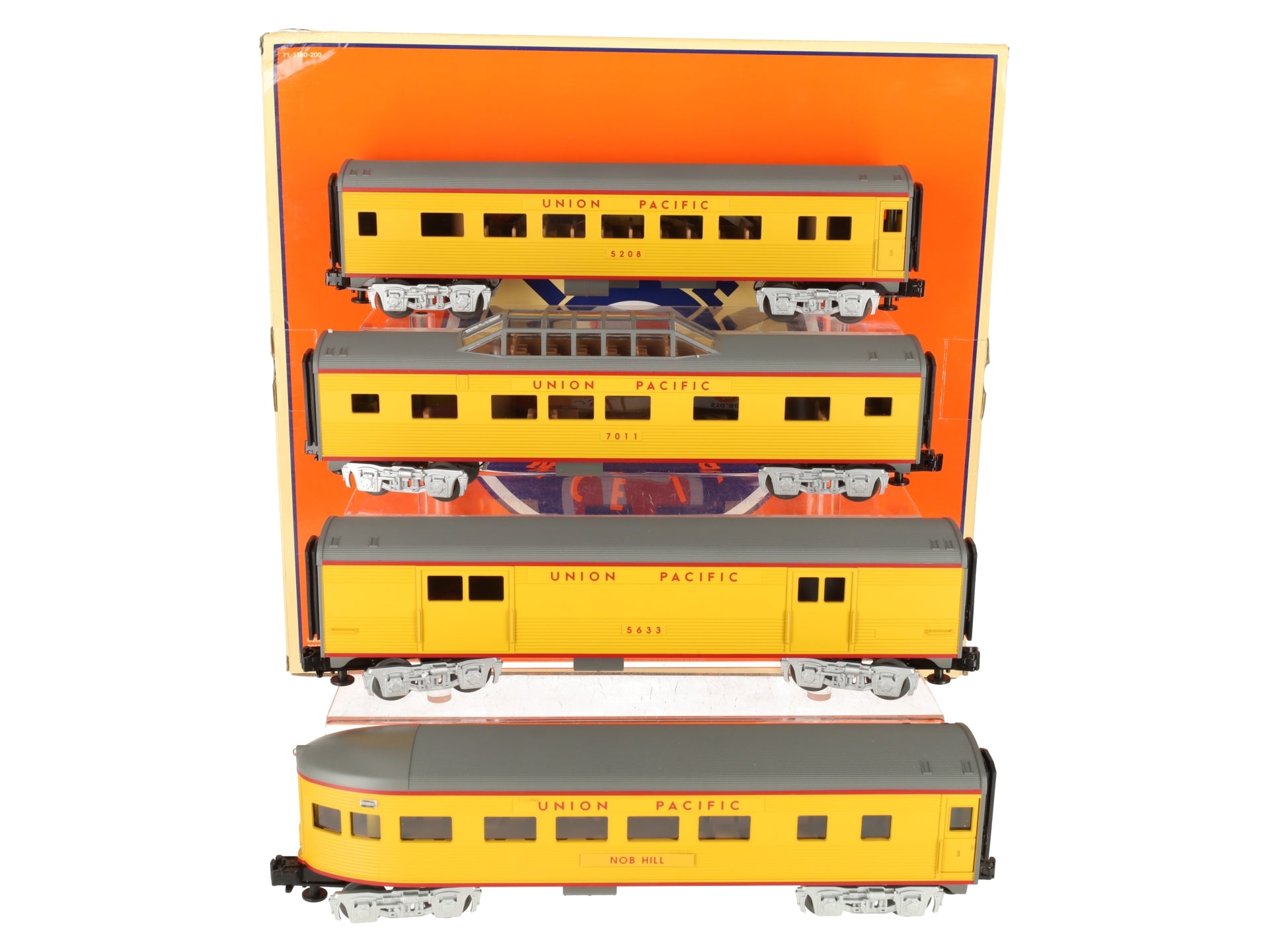 Lionel 6-15185 Union Pacific Streamliner Passenger Cars (Set of 4) LN/Box