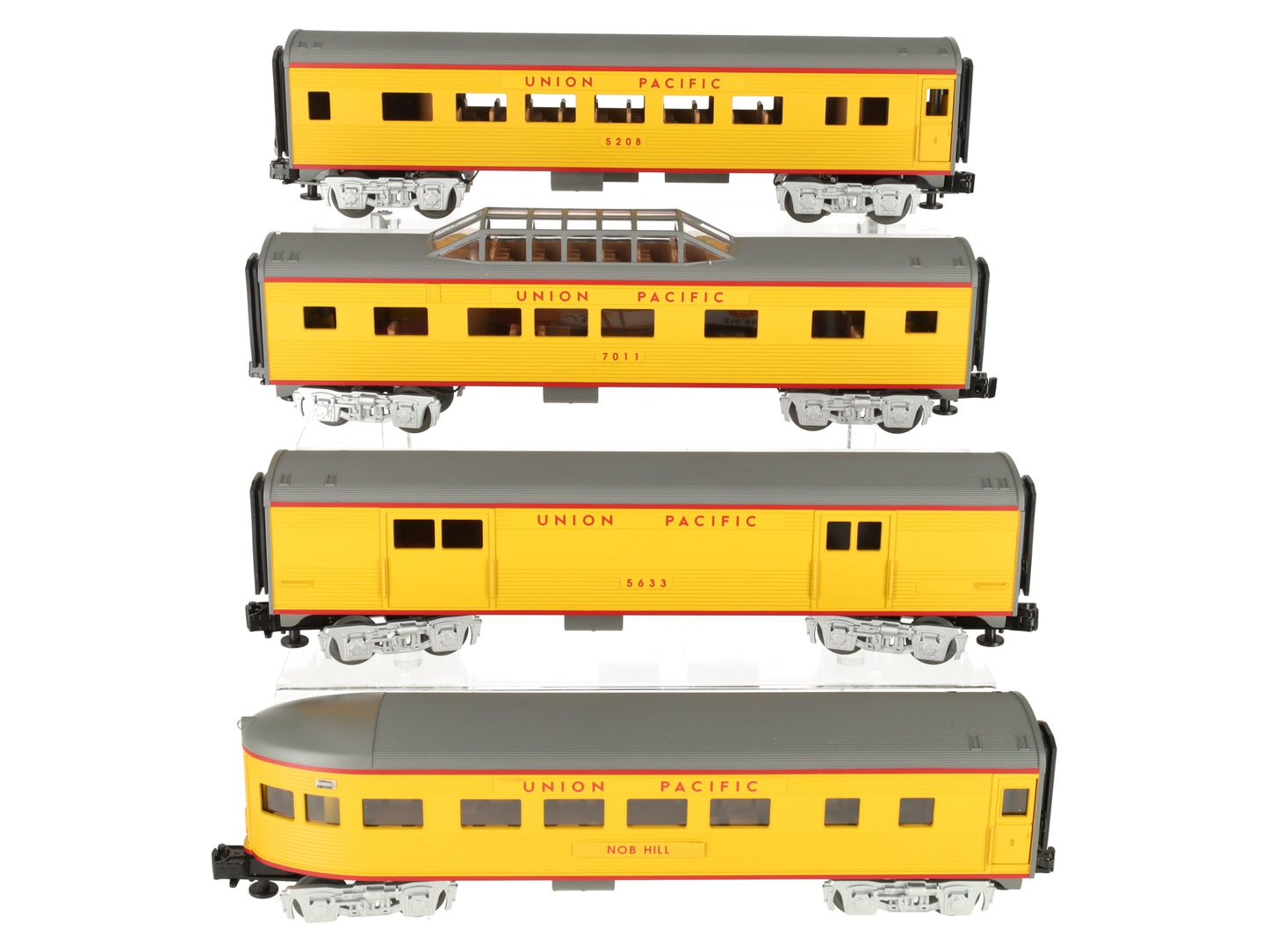 Lionel 6-15185 Union Pacific Streamliner Passenger Cars (Set of 4) LN/Box