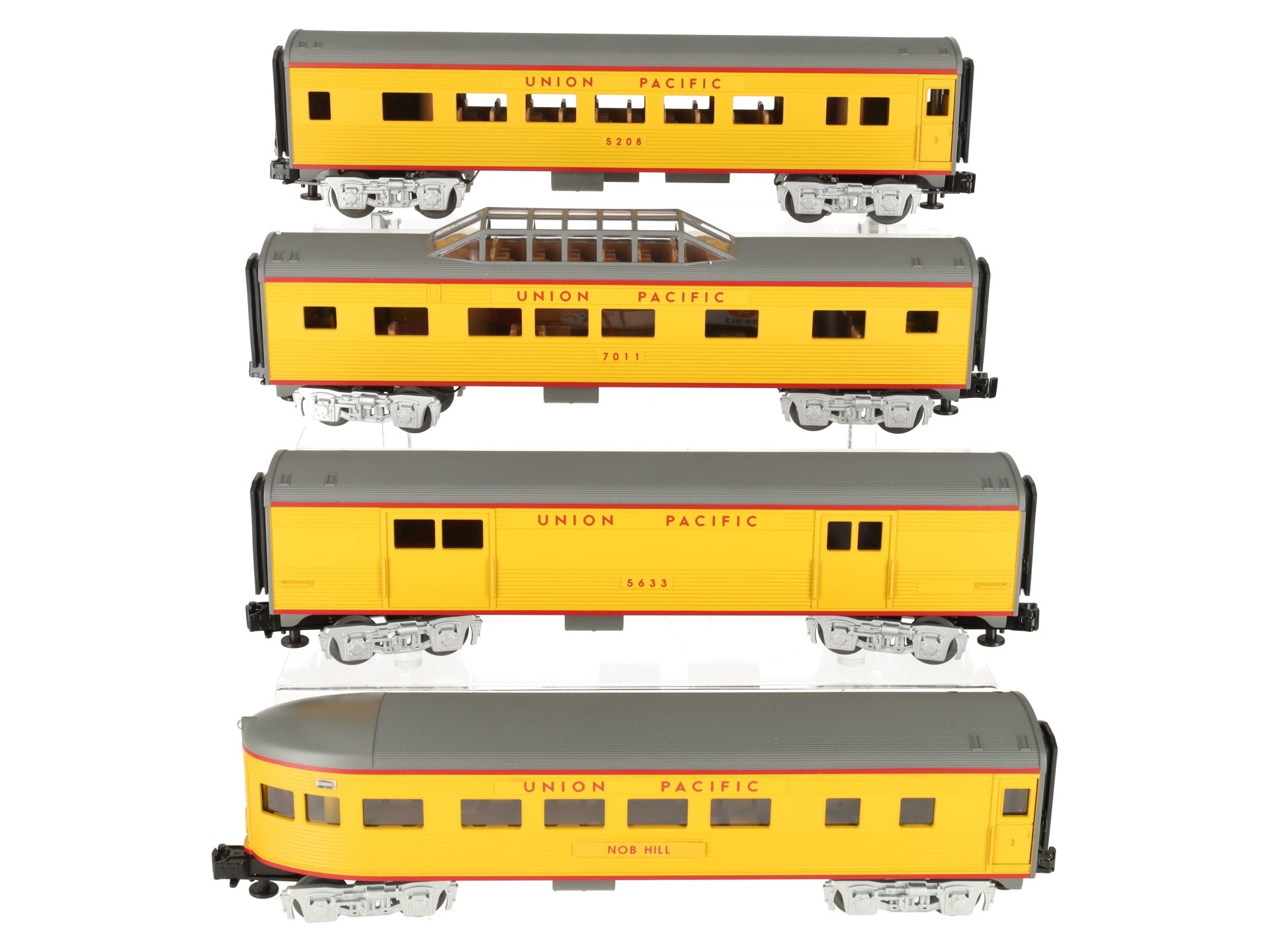Lionel 6-15185 Union Pacific Streamliner Passenger Cars (Set of 4) LN/Box