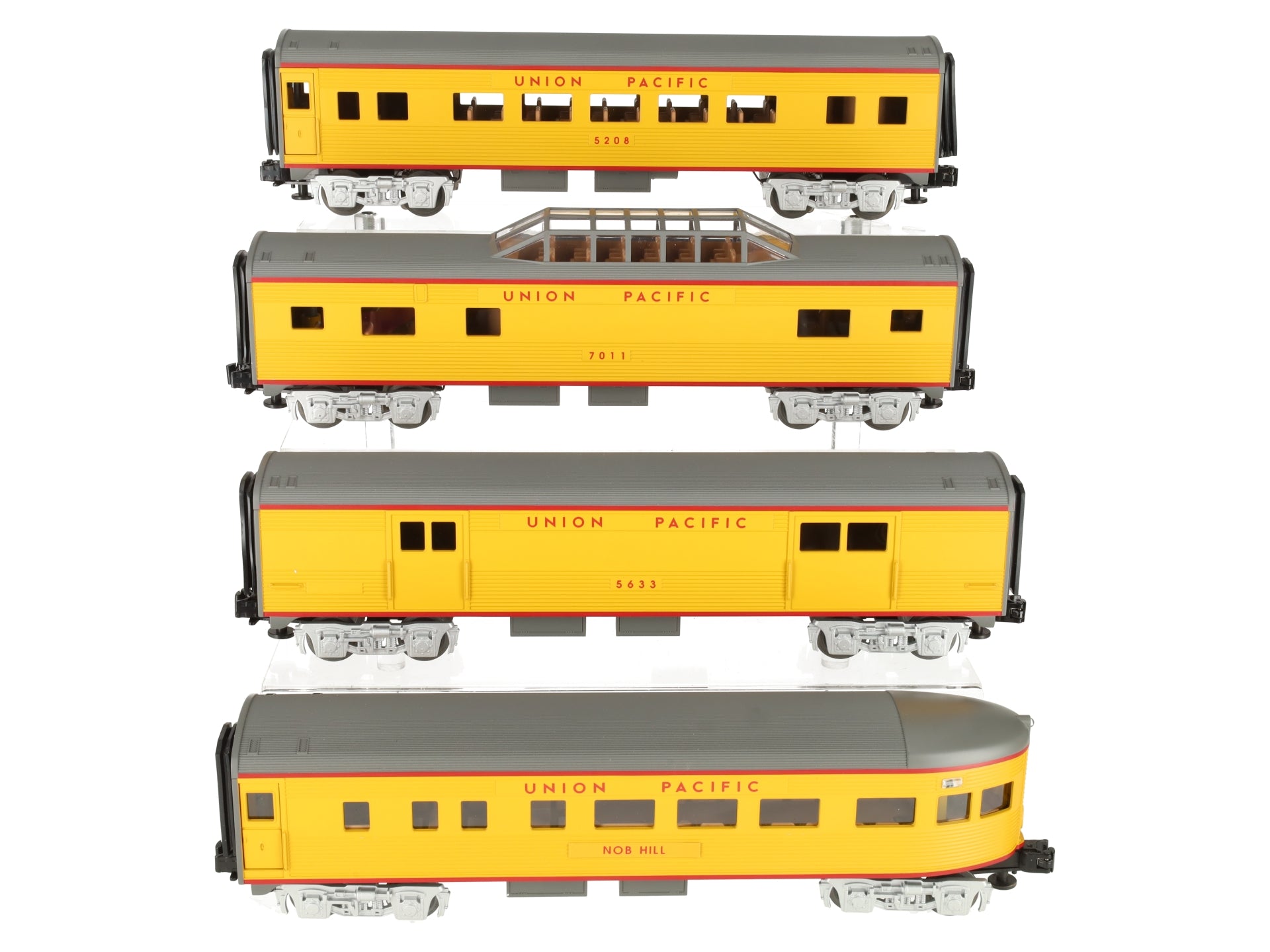 Lionel 6-15185 Union Pacific Streamliner Passenger Cars (Set of 4) LN/Box
