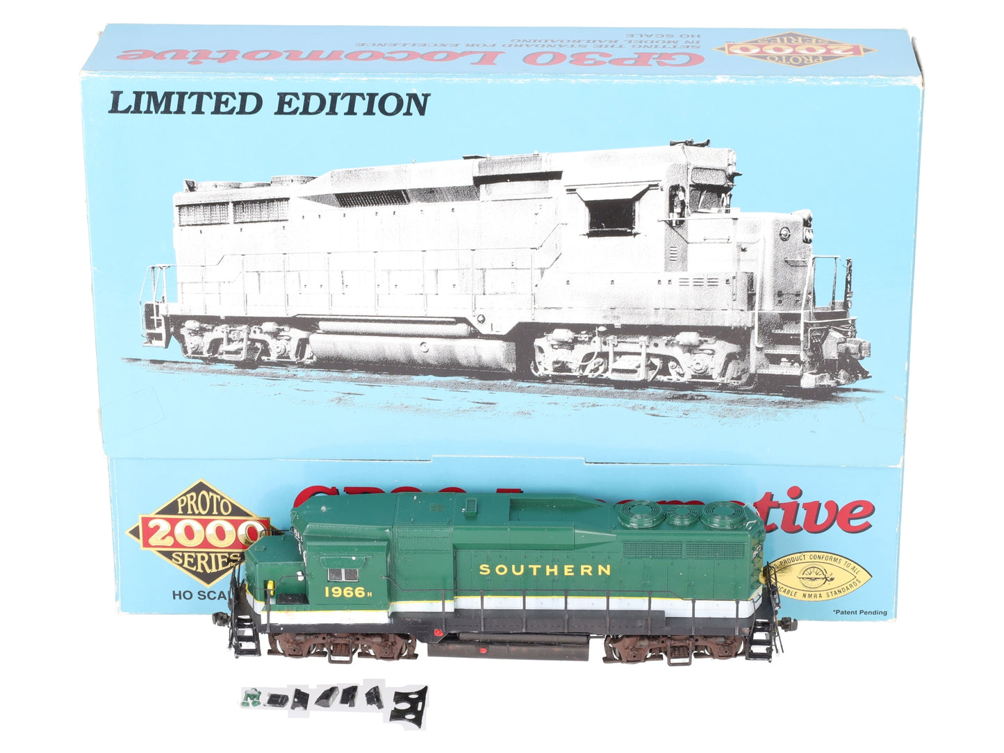 Proto 2000 1966 HO Scale Southern Railway Diesel Locomotive #1966/Box
