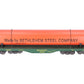 K-Line K693-1931 O Scale Reading Flatcar w/ Bethlehem Steel Pipe Load #9100 EX/Box