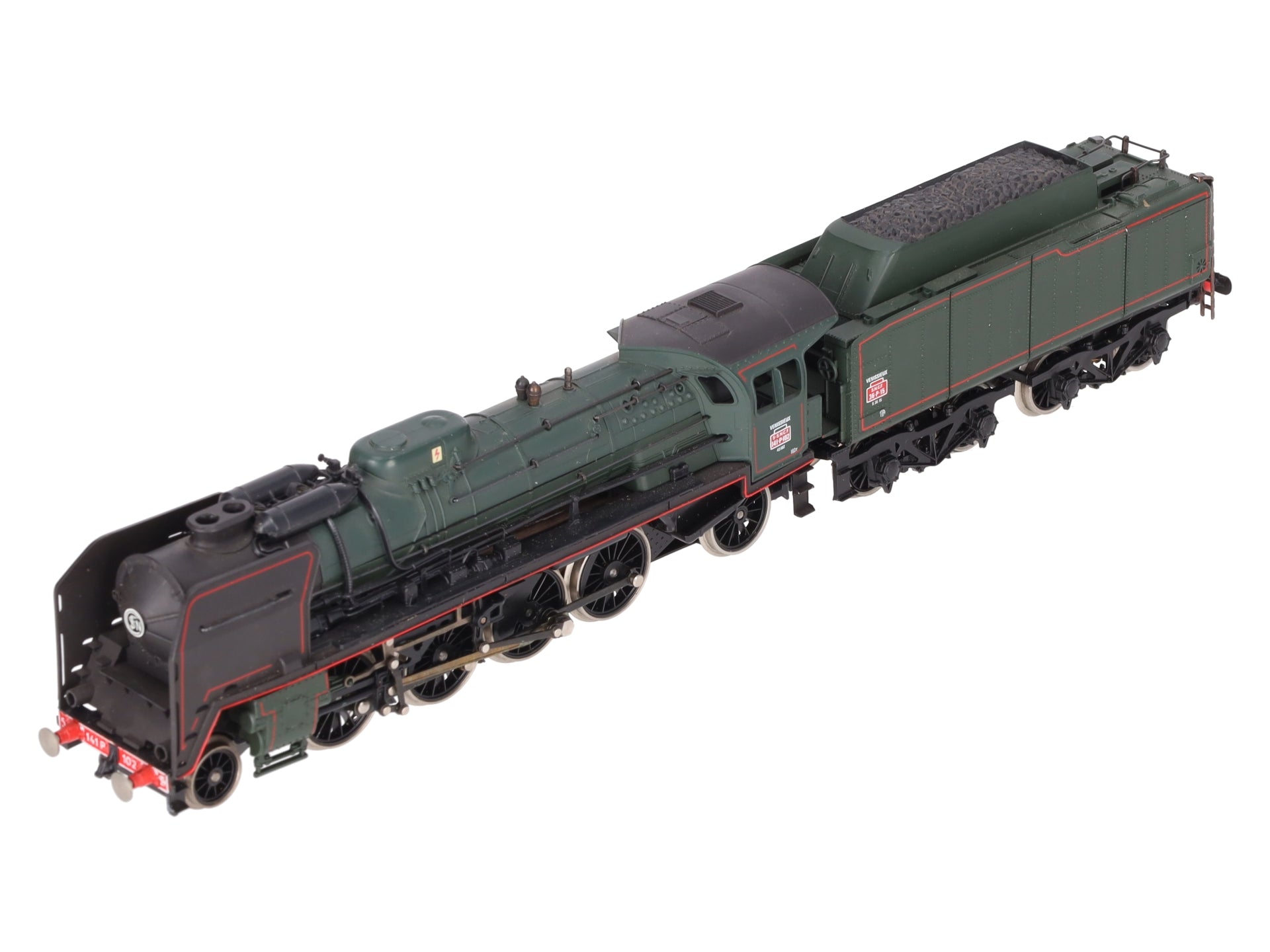 Jouef 8269 HO SNCF Venissieux 2-8-2 141 P Steam Locomotive & Tender EX/Box