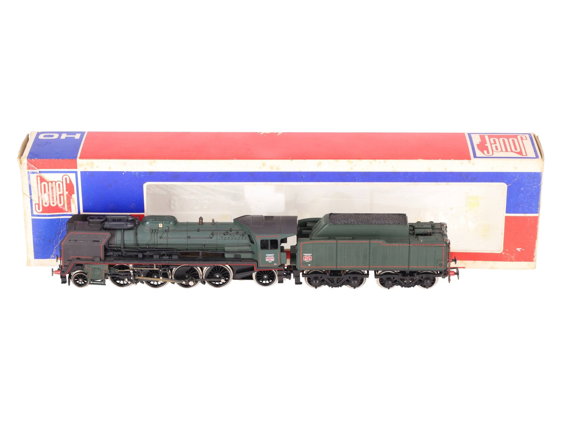 Jouef 8269 HO SNCF Venissieux 2-8-2 141 P Steam Locomotive & Tender EX/Box