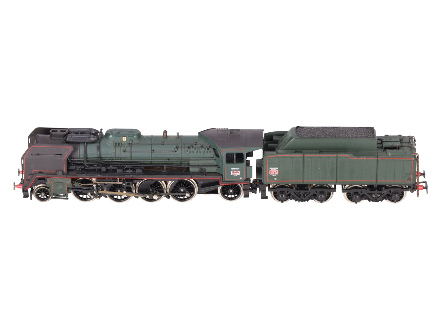 Jouef 8269 HO SNCF Venissieux 2-8-2 141 P Steam Locomotive & Tender EX/Box