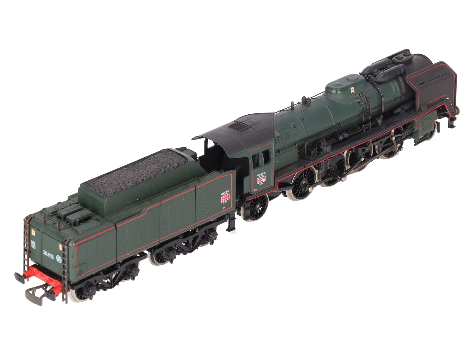 Jouef 8269 HO SNCF Venissieux 2-8-2 141 P Steam Locomotive & Tender EX/Box