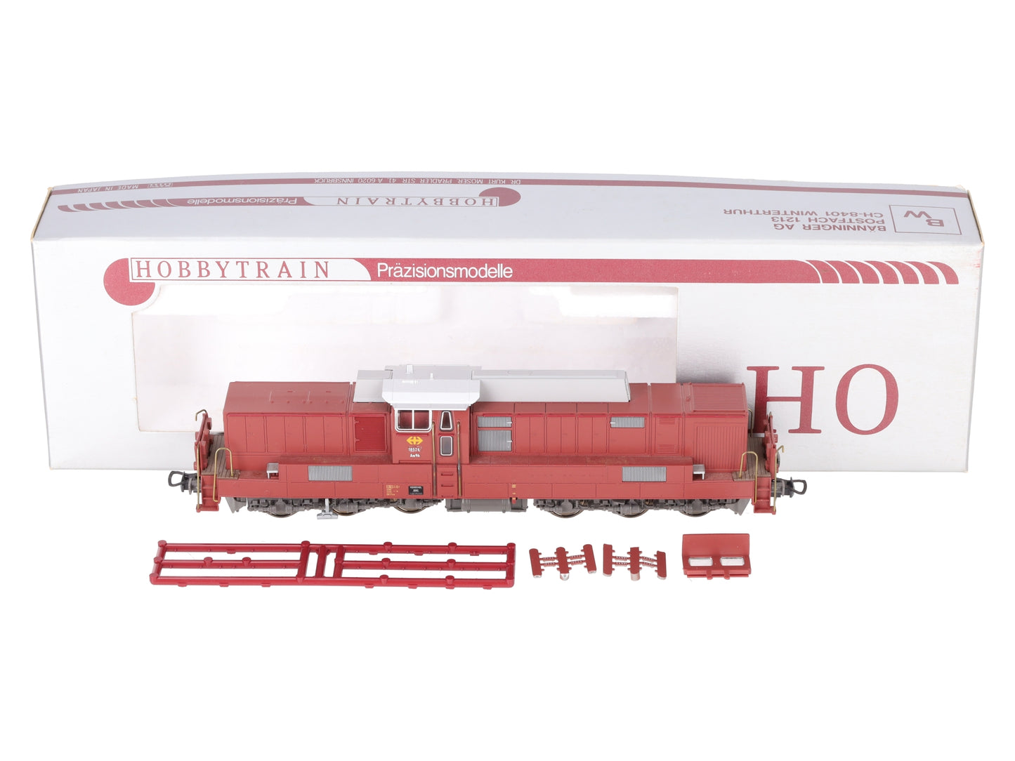 HobbyTrain 62660 HO SBB Gleichstrom Am 6/6 Electric Locomotive #18526 EX/Box
