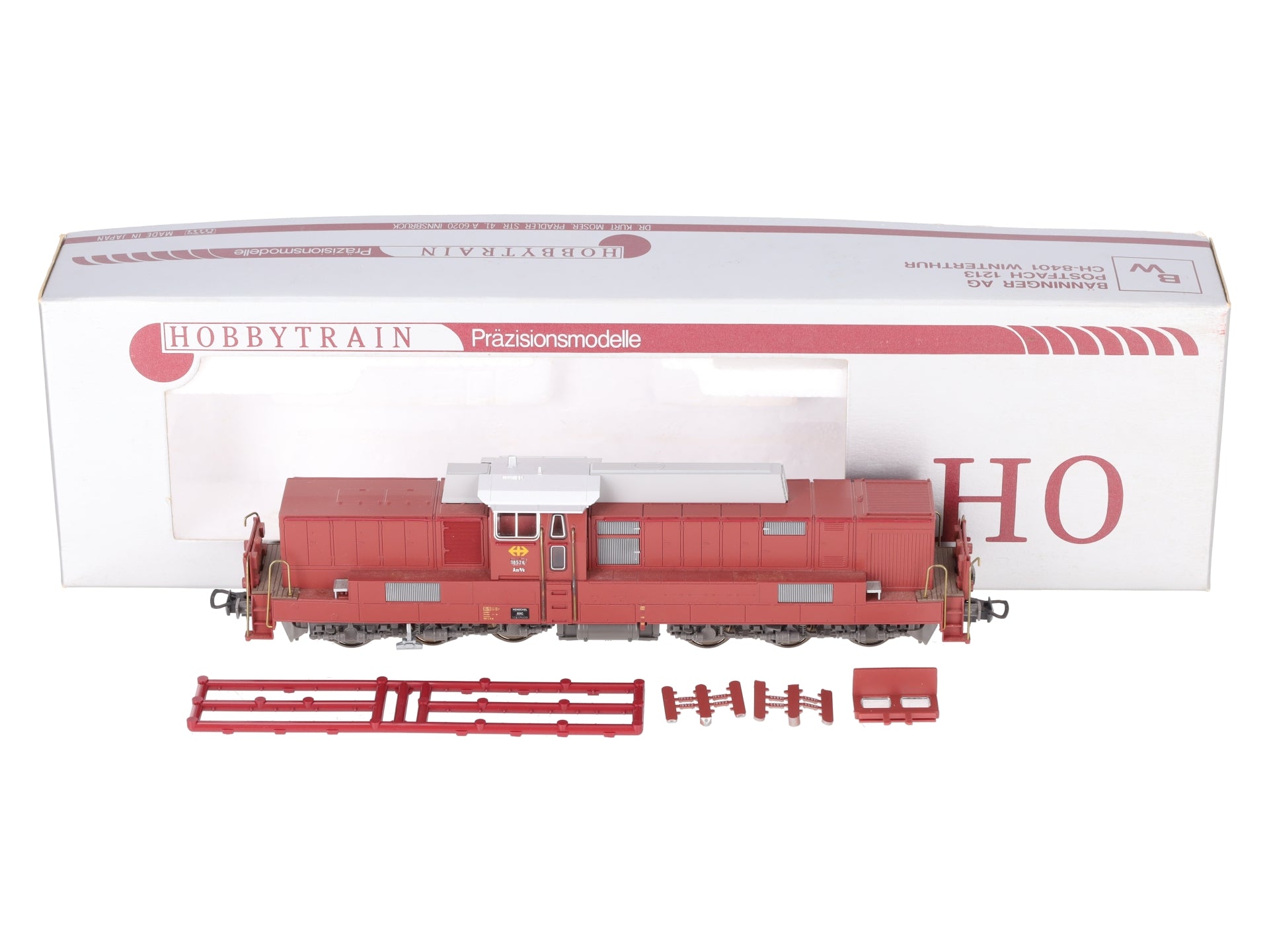 HobbyTrain 62660 HO SBB Gleichstrom Am 6/6 Electric Locomotive #18526 EX/Box