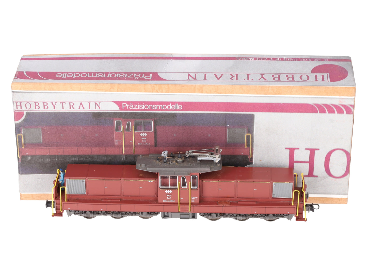 HobbyTrain 61660 HO SBB Gleichstrom Ee 6/6 II Electric Locomotive #18521 EX