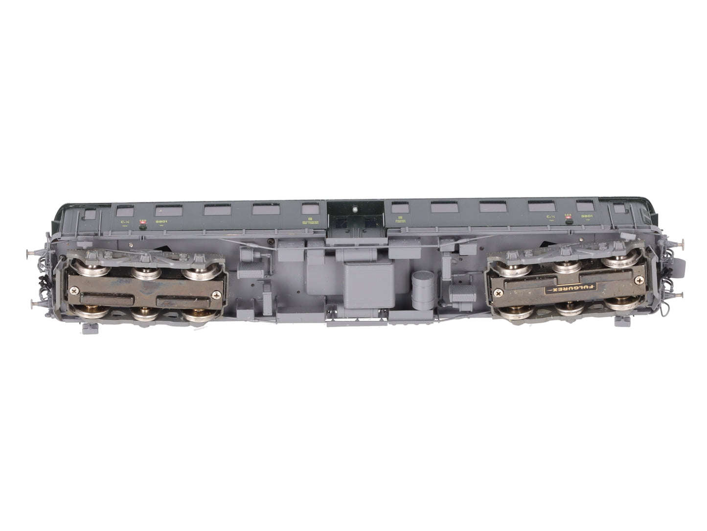 Fulgurex 2062 HO Brass SBB Ce 4/6 Electric Locomotive #9801 LN/Box