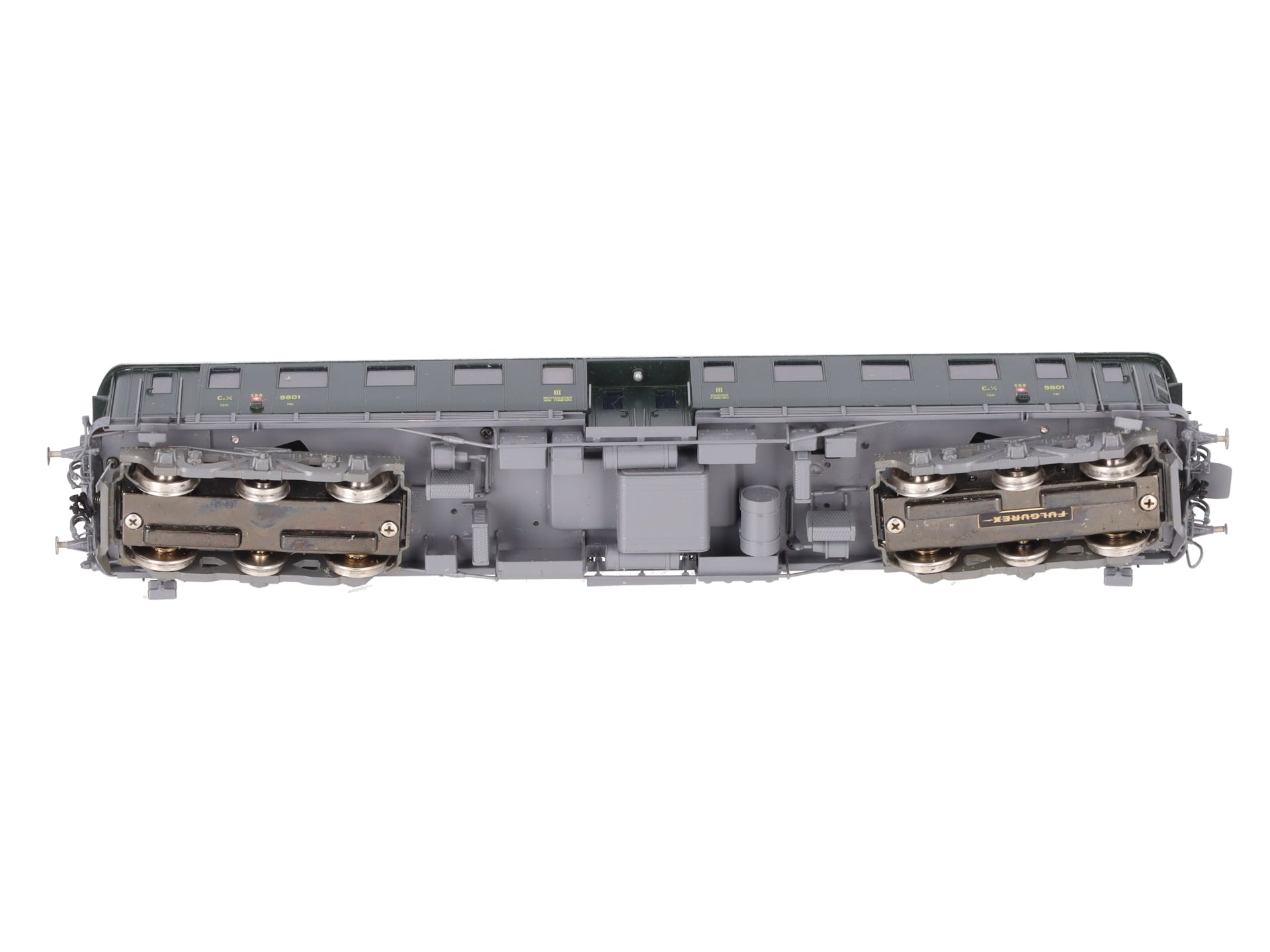 Fulgurex 2062 HO Brass SBB Ce 4/6 Electric Locomotive #9801 LN/Box