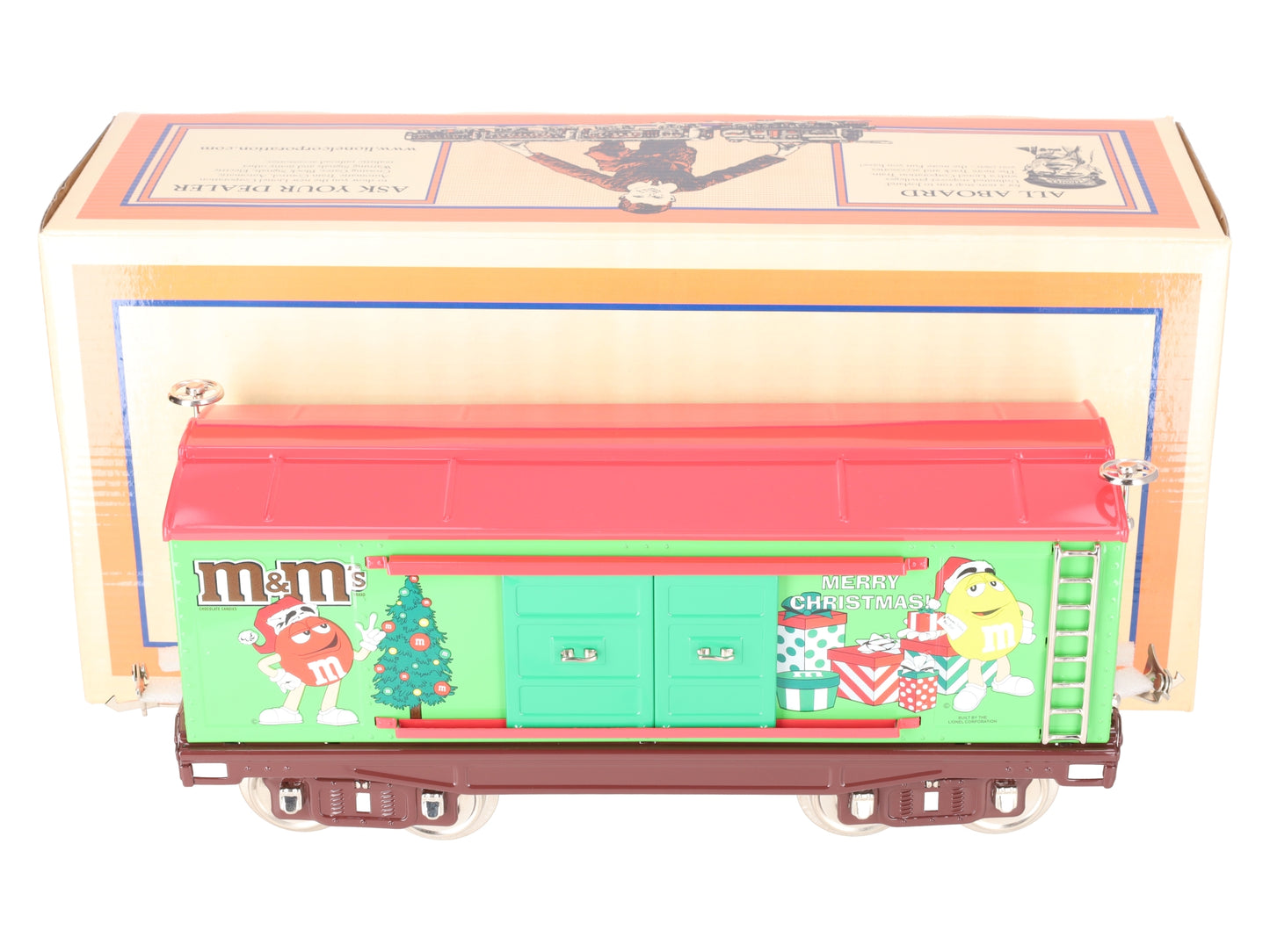 MTH 11-30114 Standard Gauge M&M's Boxcar #214 LN/Box