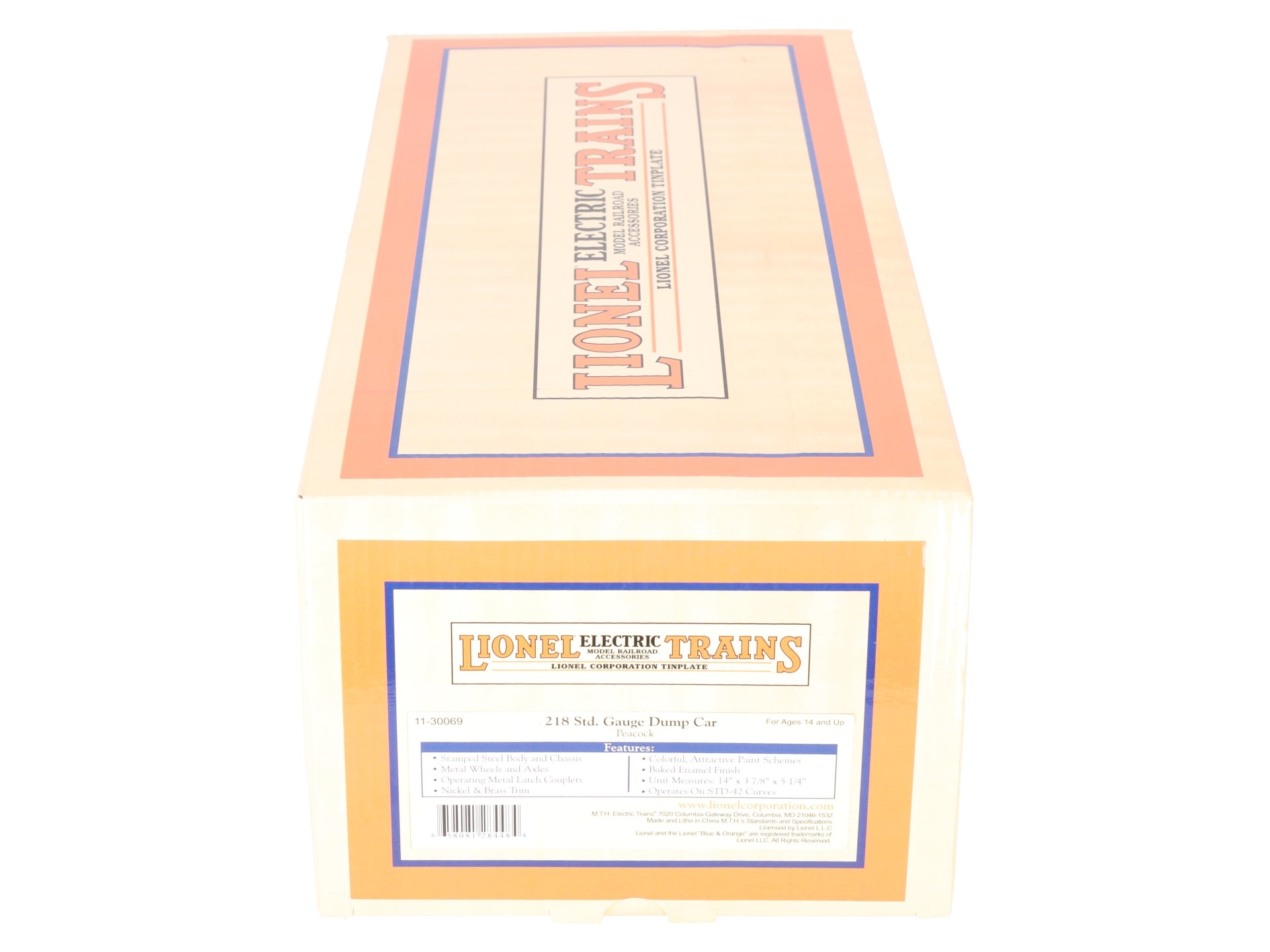 MTH 11-30069 No. 218 Standard Gauge Dump Car
