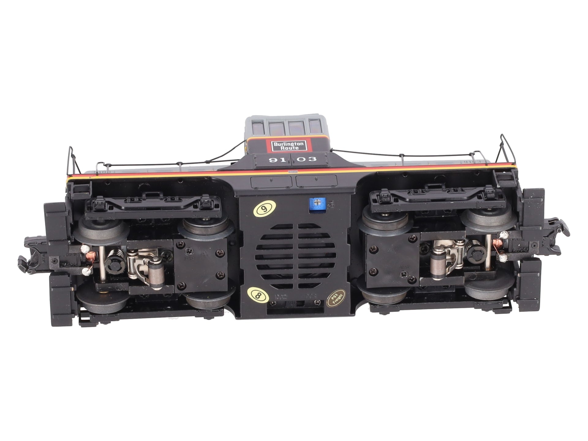 Atlas 30138000 O Gauge 44Ton Switcher Locomotive Burlington Route #9103 EX/Box