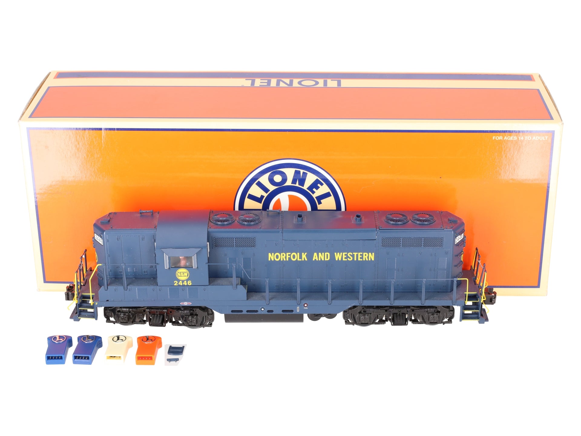 Lionel 6-28592 O Gauge Norfolk & Western GP7 Diesel Engine w/Legacy #2446 EX/Box