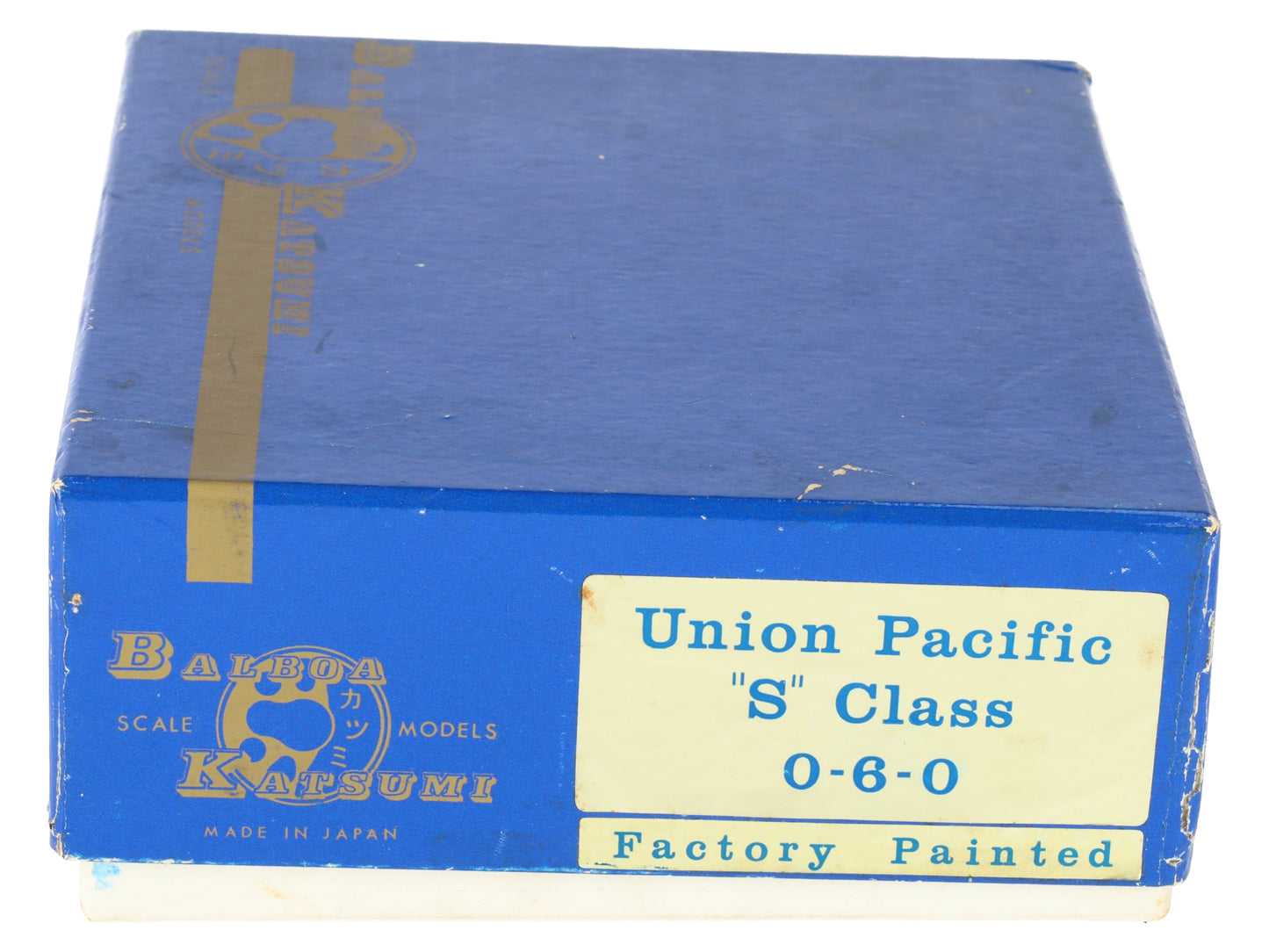 Balboa /Katsumi HO BRASS Union Pacific "S" Class 0-6-0 Steam Loco/Tender EX/Box